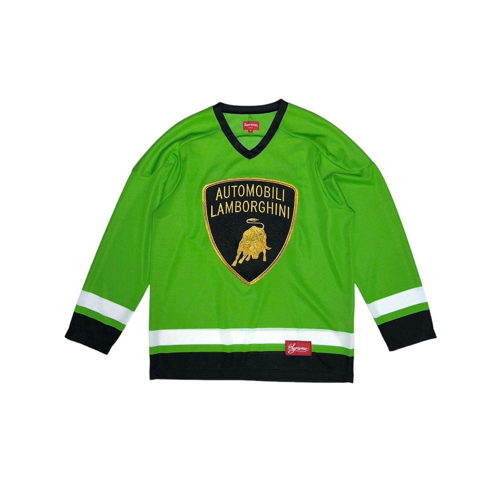 Supreme Supreme Lamborghini Hockey Jersey Top | Grailed