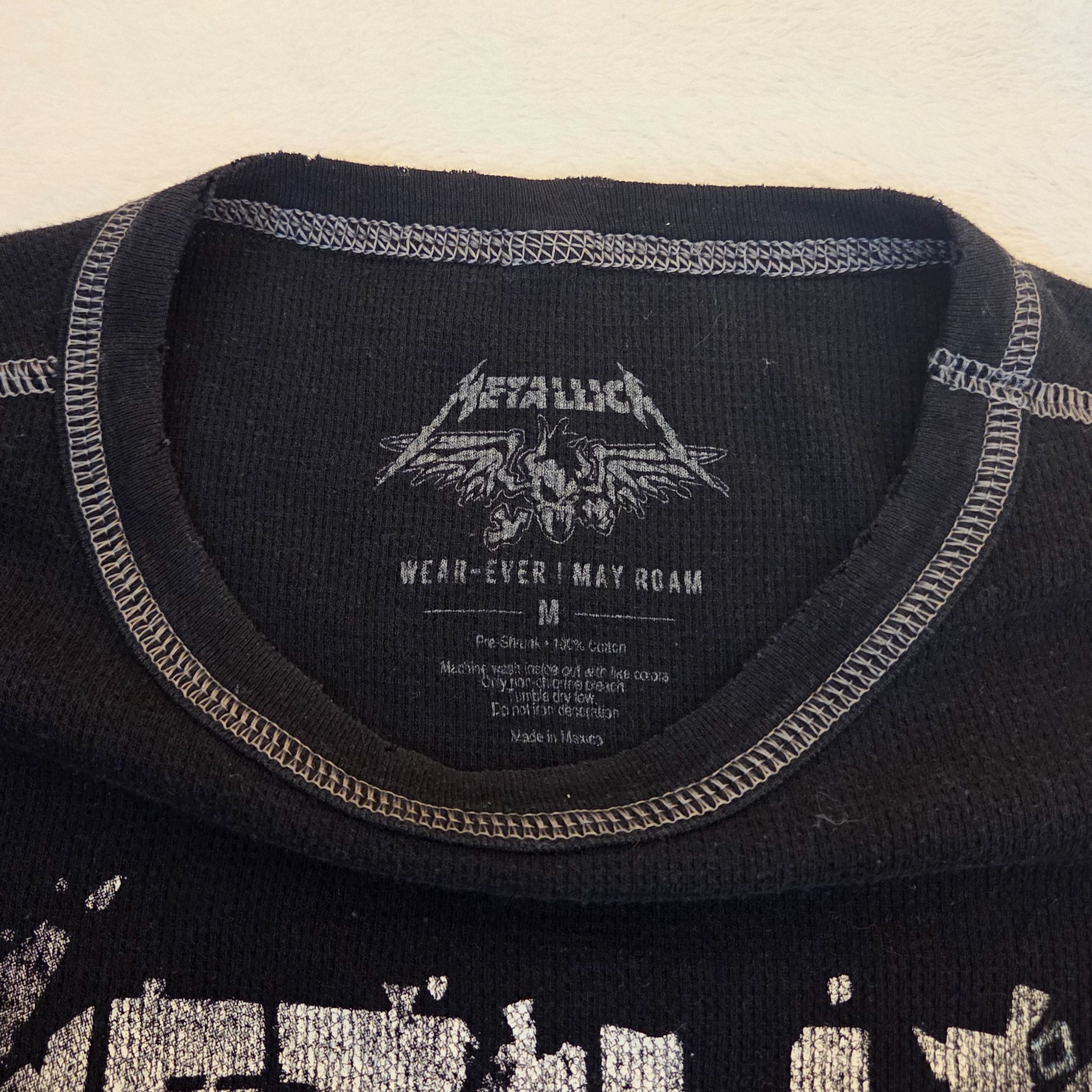 Metallica Metallica Thermal Long Sleeve Size US M / EU 48-50 / 2 - 4 Thumbnail