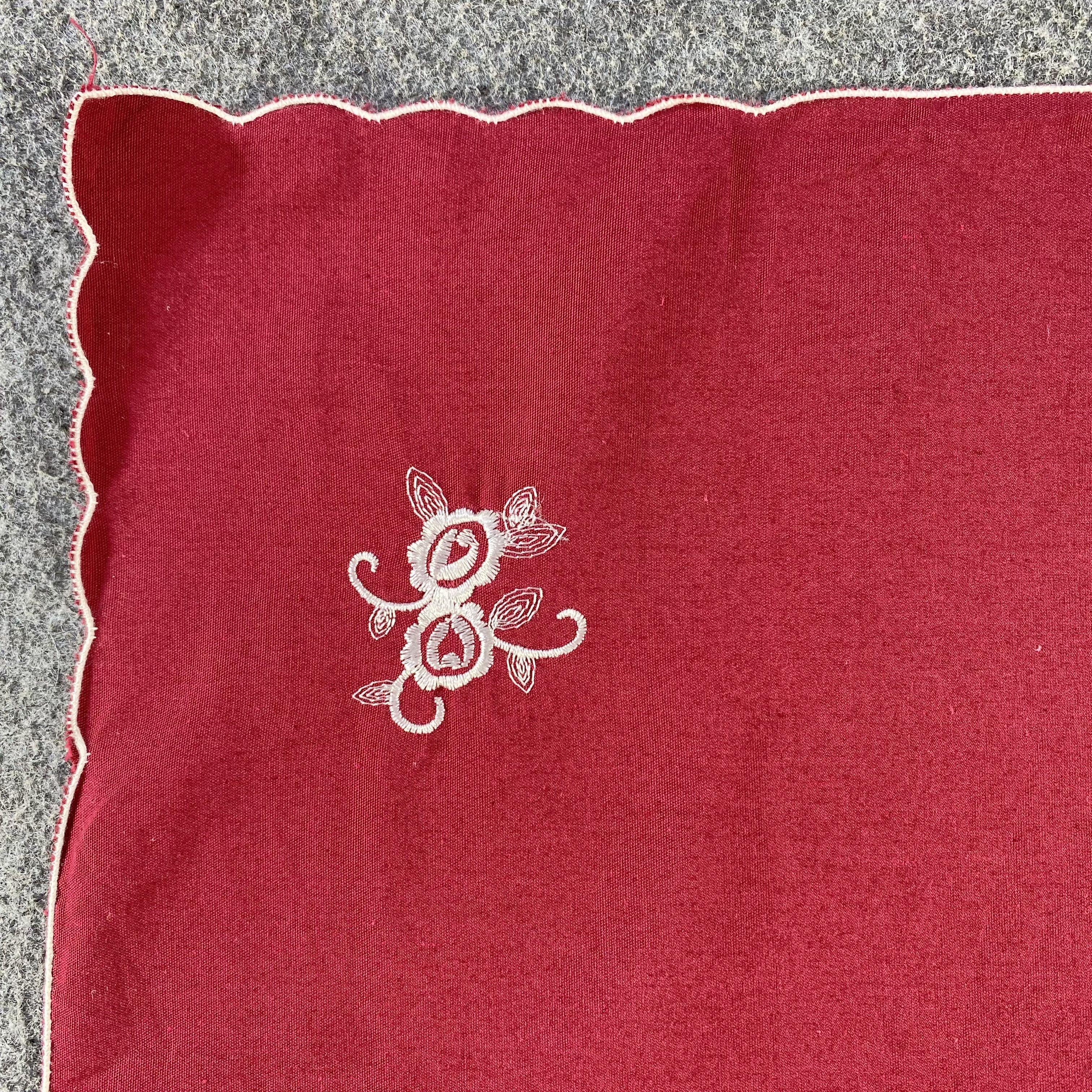 Vintage Handkerchief/Neckerchief/Bandana HC867 Size ONE SIZE - 4 Thumbnail