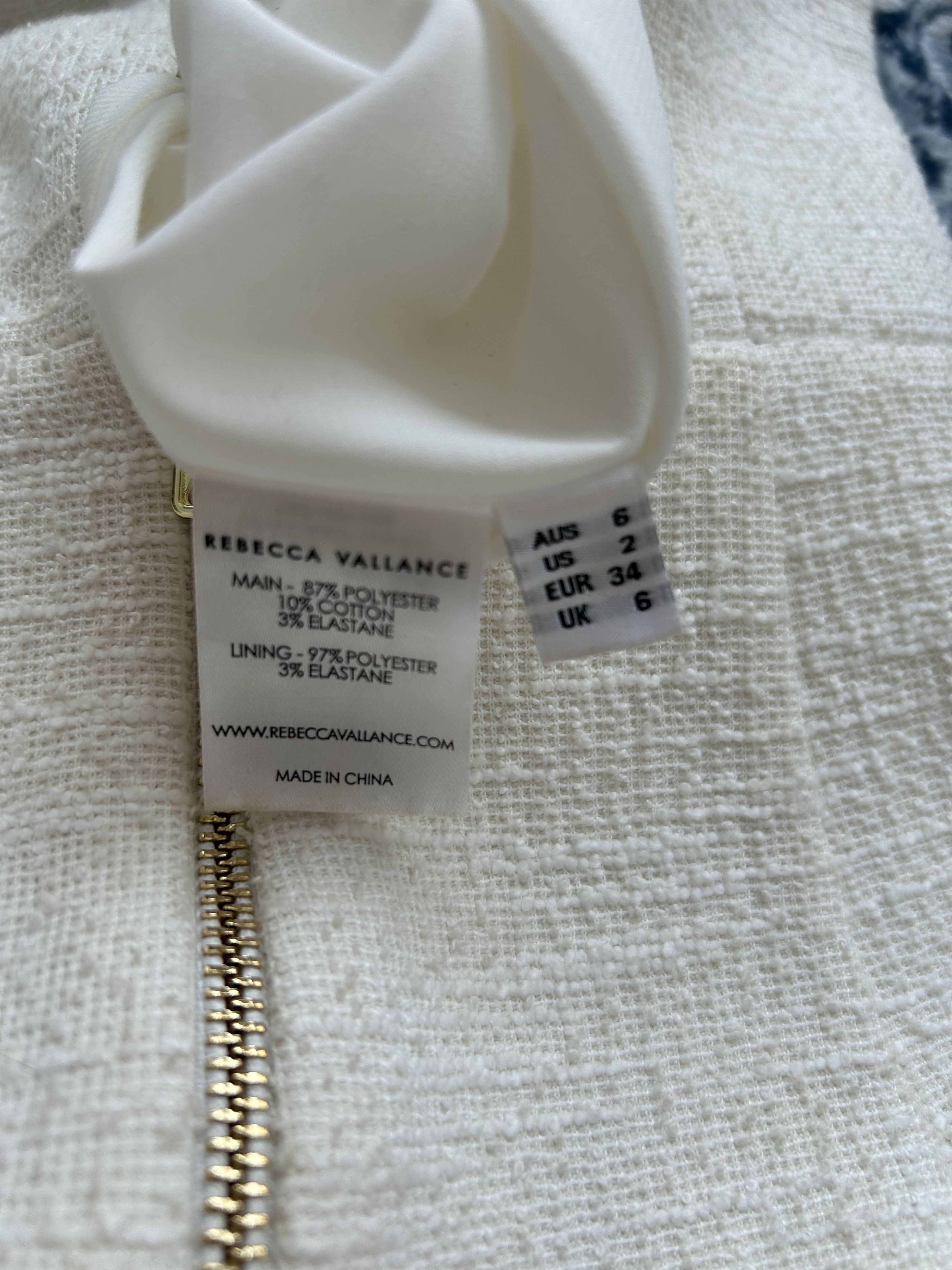 Other REBECCA VALLANCE dress in ivory Size XS / US 0-2 / IT 36-38 - 4 Thumbnail
