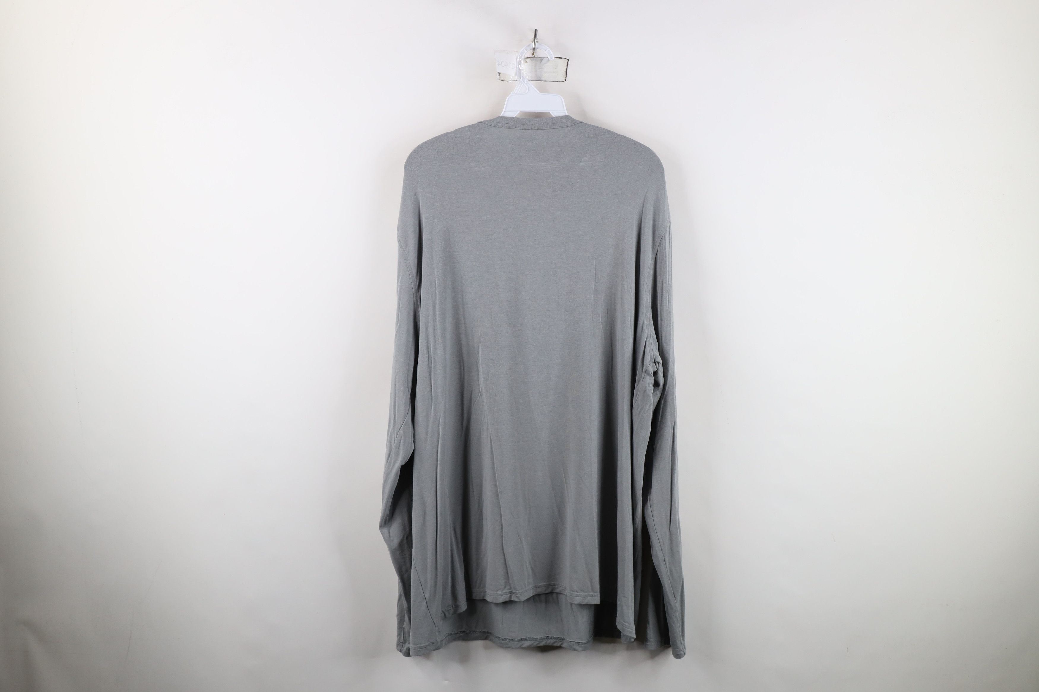 Duluth Trading Company Duluth Trading Co Knit Long Sleeve Henley T-Shirt Gray Size US XL / EU 56 / 4 - 11 Thumbnail