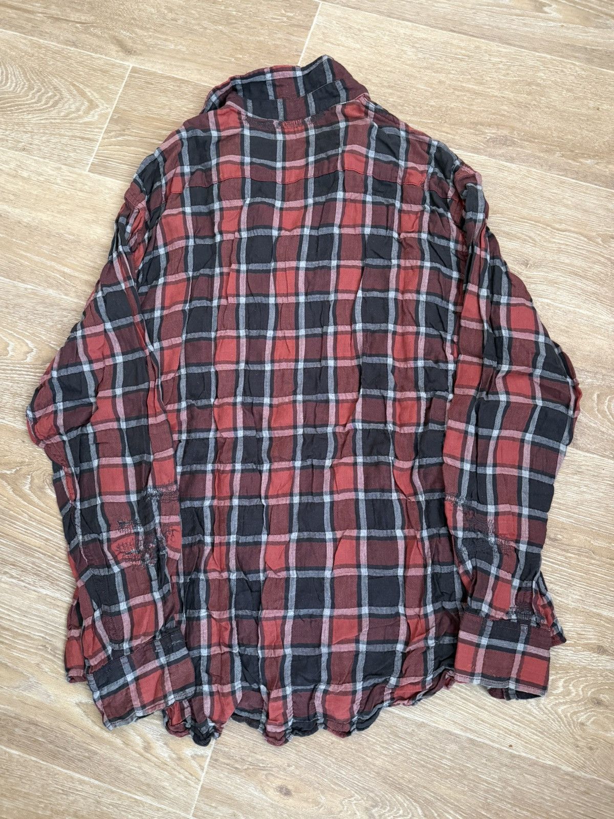 Saint Laurent Paris Saint Laurent Paris SS16 Flannel shirt Sz.L Size US L / EU 52-54 / 3 - 2 Thumbnail
