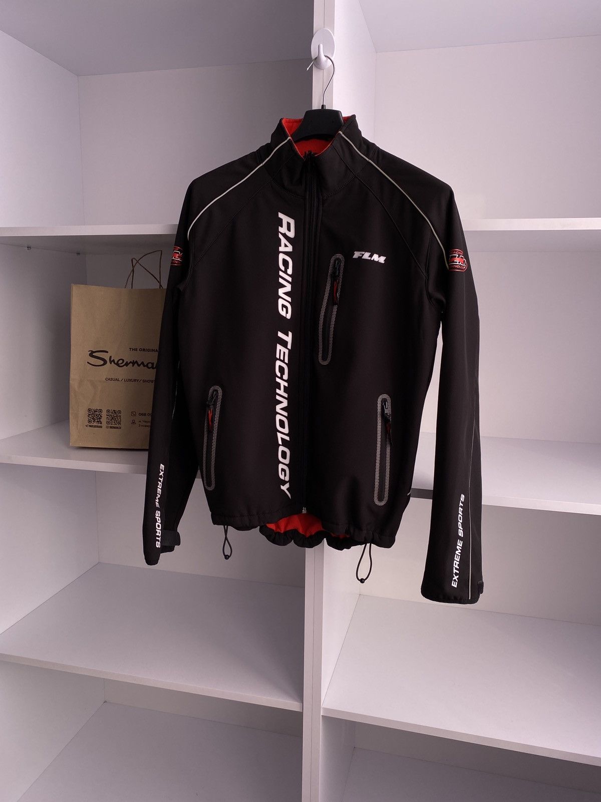 Vintage FLM Racing Techology rain coat jacket Size US M / EU 48-50 / 2 - 2 Thumbnail