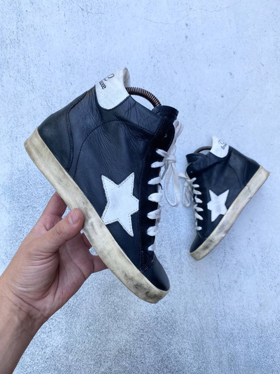 If Six Was Nine Vintage Isabel Marant Golden Goose style Faded Sneakers Size US 7 / IT 37 - 1 Thumbnail