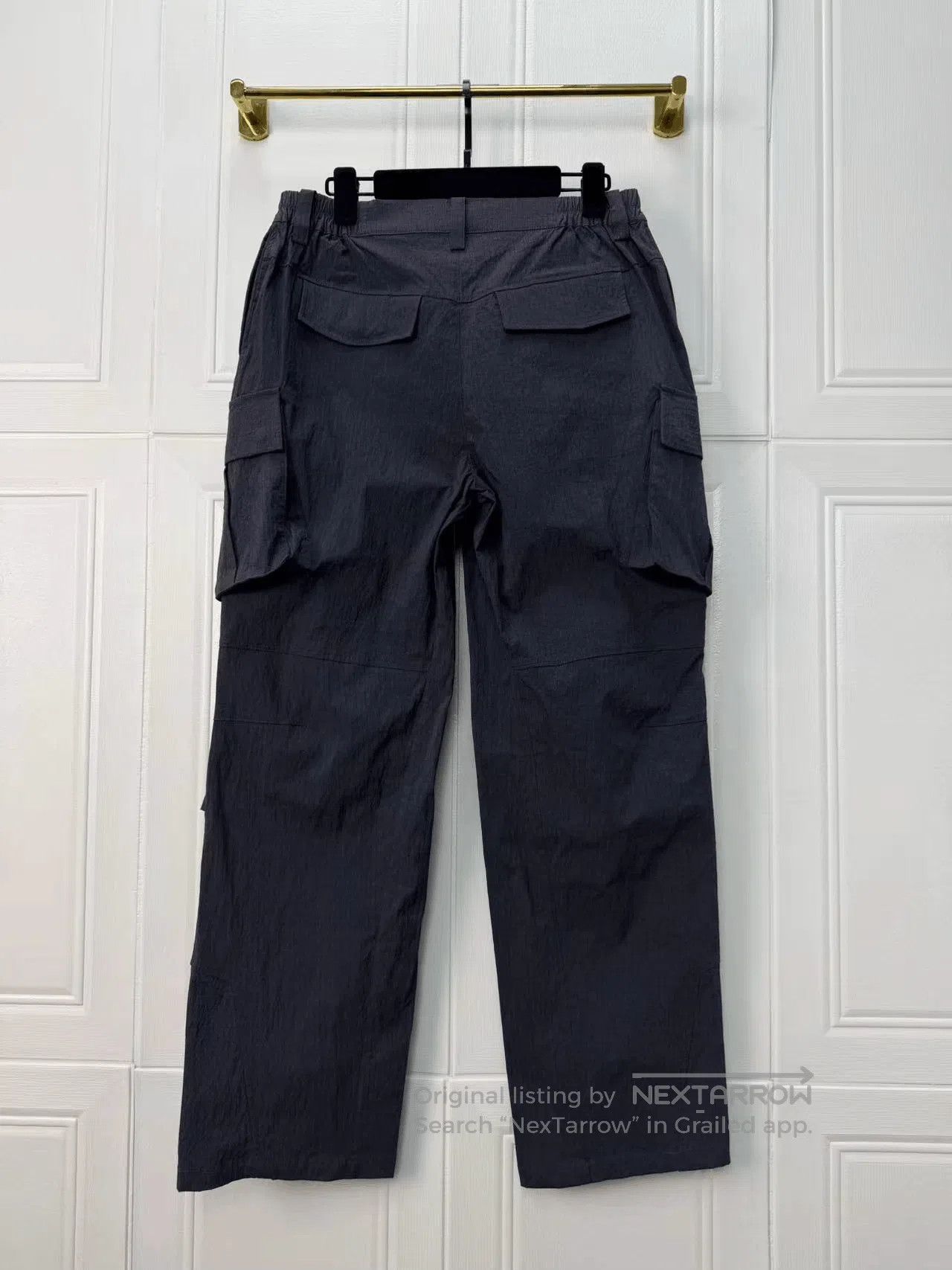 HIDEAWAYS Hide in Hills Distressed Cargo Nylon Pants. Size US 26 / EU 42 - 3 Thumbnail