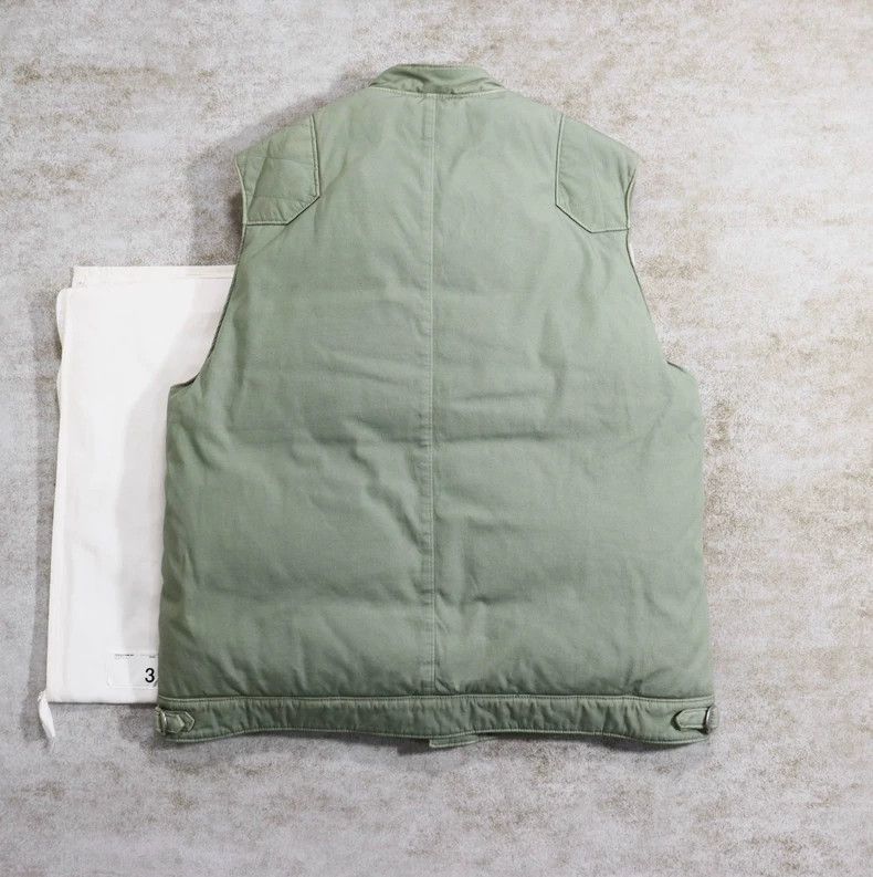Visvim Visvim VISVIM Strabler III Down Vest in Green-2506 Size US M / EU 48-50 / 2 - 3 Thumbnail