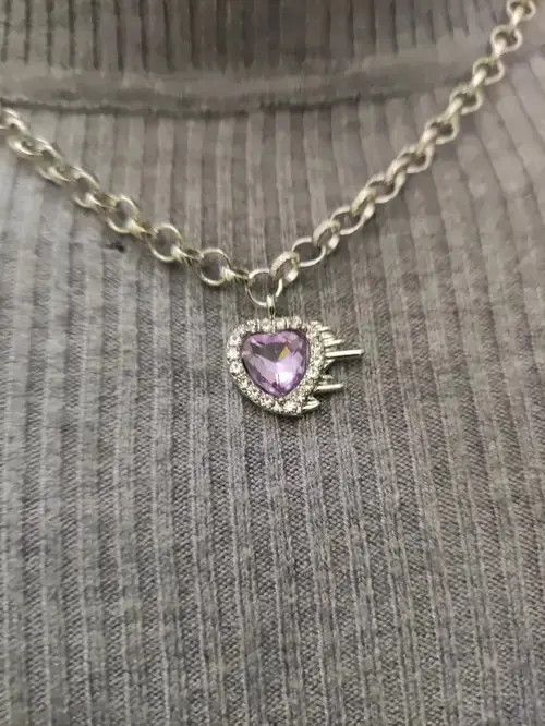 Jewelry Heart Titanium steel Necklace Chain Size ONE SIZE - 3 Thumbnail