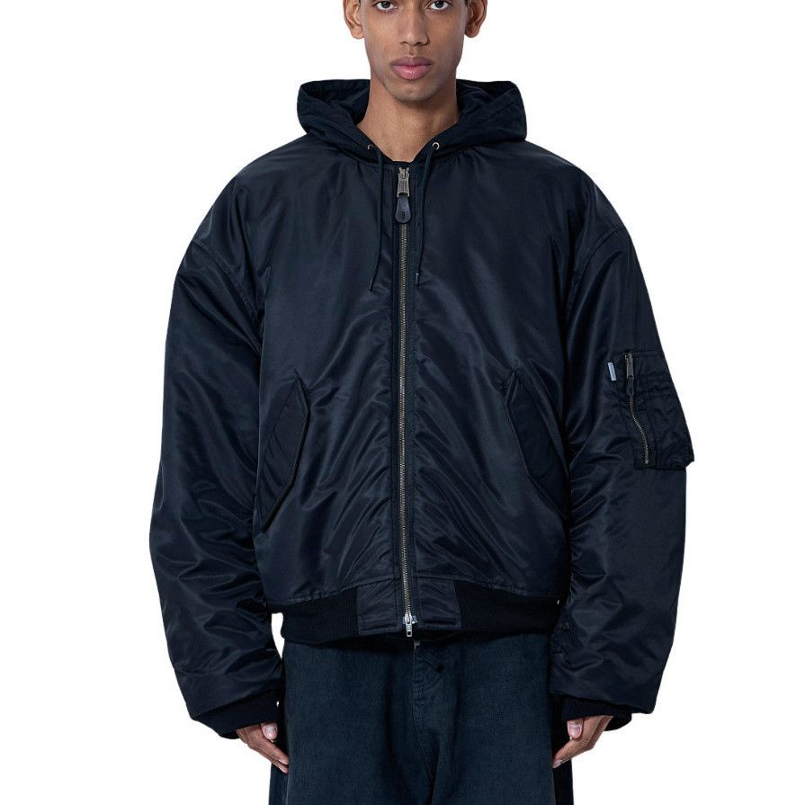 Other RICK OWENS Hooded Bomber Jacket New & Authentic (Men's size: Size US L / EU 52-54 / 3 - 1 Preview