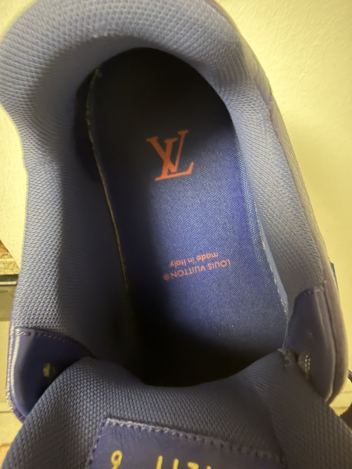 Louis Vuitton Louis Vuitton Purple Pink Monogram Trainers Size 6LV/8US Size US 8 / EU 41 - 21 Thumbnail