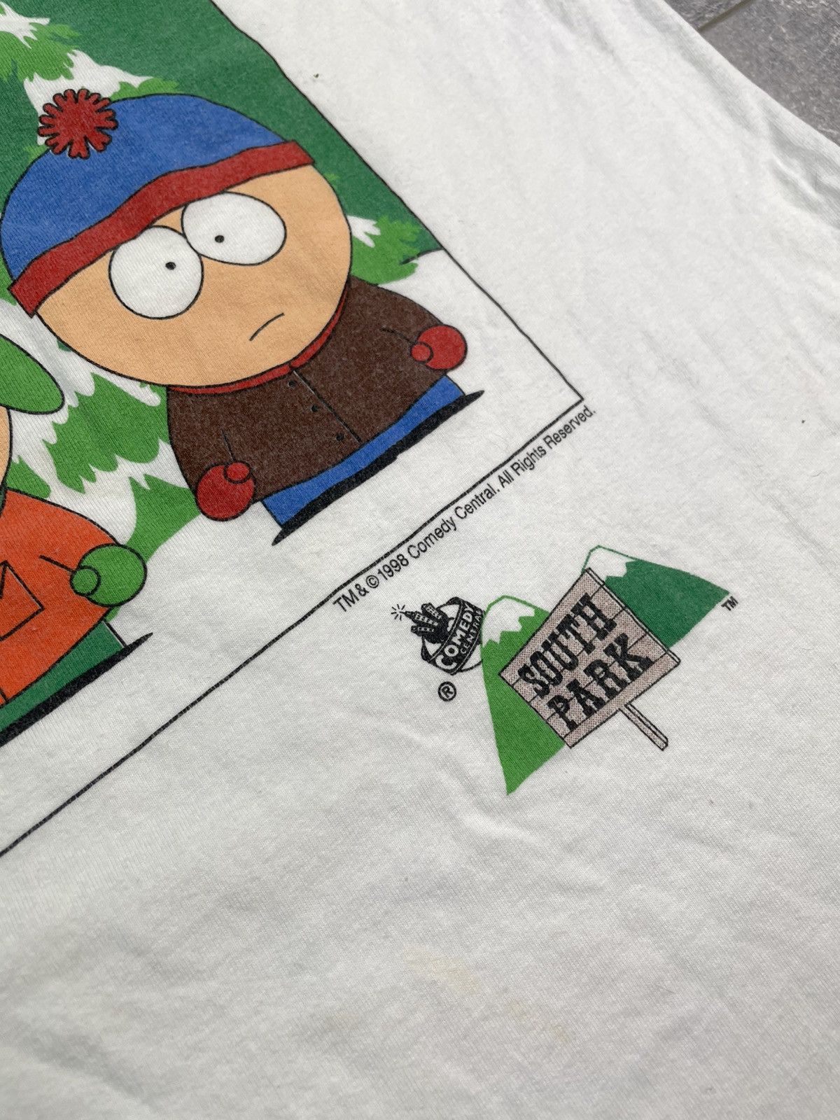 Vintage Vintage South Park 1998 Comedy Central T-shirt Size US L / EU 52-54 / 3 - 3 Thumbnail
