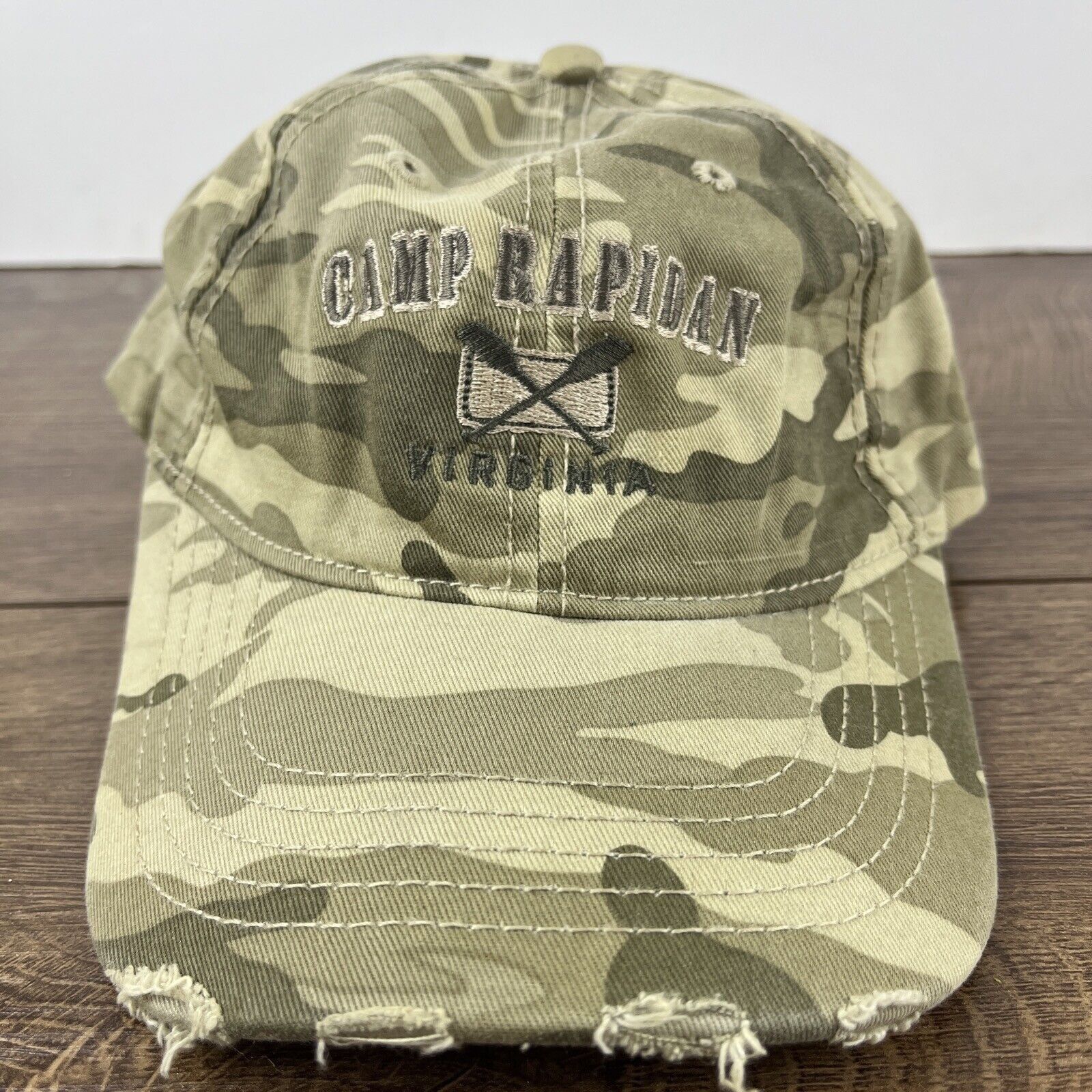 Other Camp Rapidan Virginia Hat Camo Green Hat Adjustable Adult Si Size ONE SIZE - 2 Thumbnail