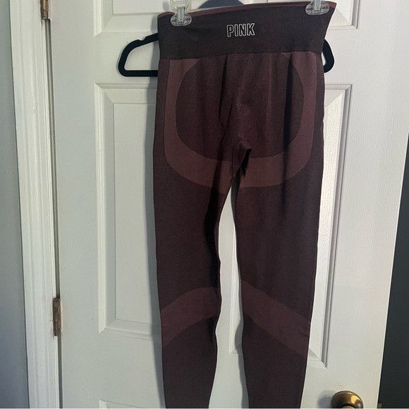 Victoria's Secret Pink by Victoria’s secret leggings seamless size M brown Size 30" / US 8 / IT 44 - 2 Thumbnail