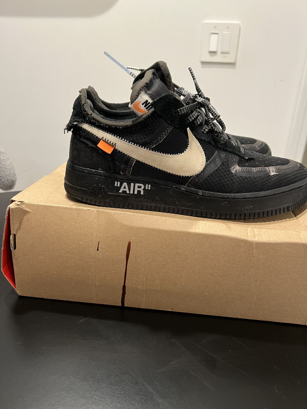 Nike × Off-White Holy Grailed Off White Nike Air Forces Size US 9.5 / EU 42-43 - 9 Thumbnail