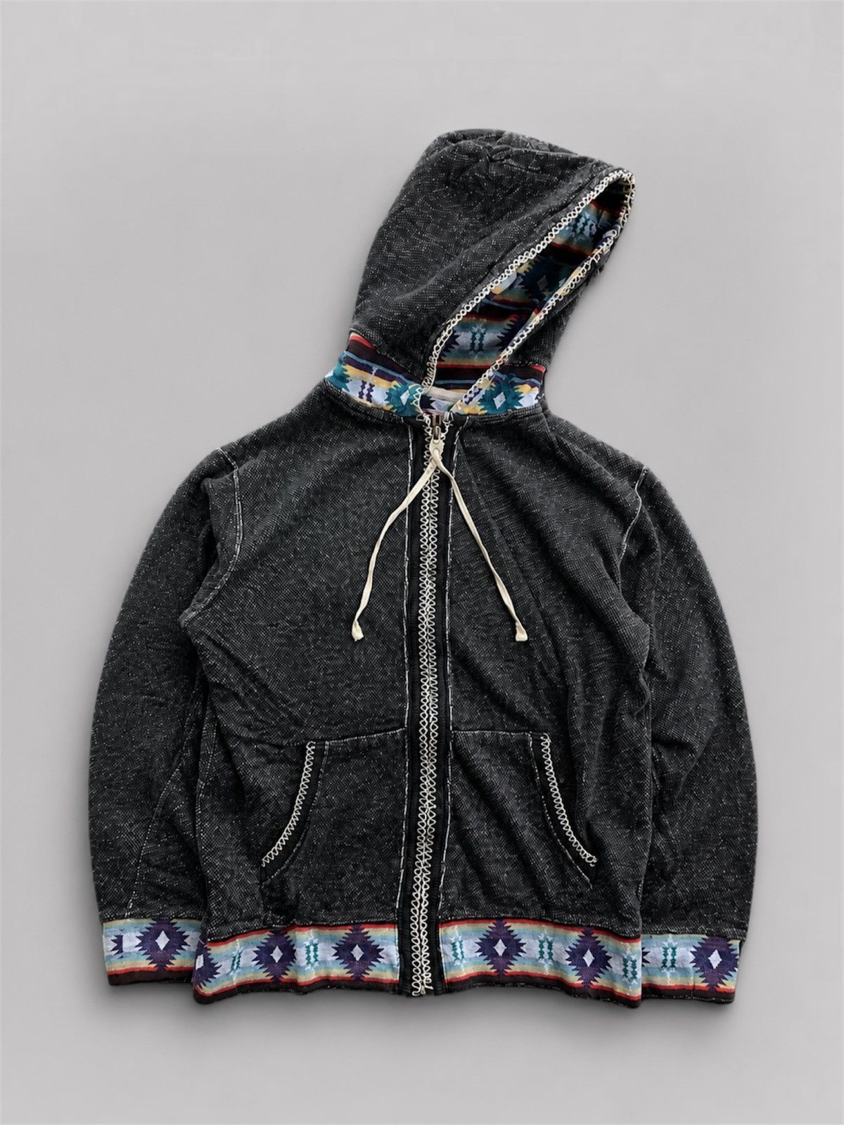 Japanese Brand Japanese Power of The People Vintage Stylish Zip Jacket Size US M / EU 48-50 / 2 - 1 Thumbnail
