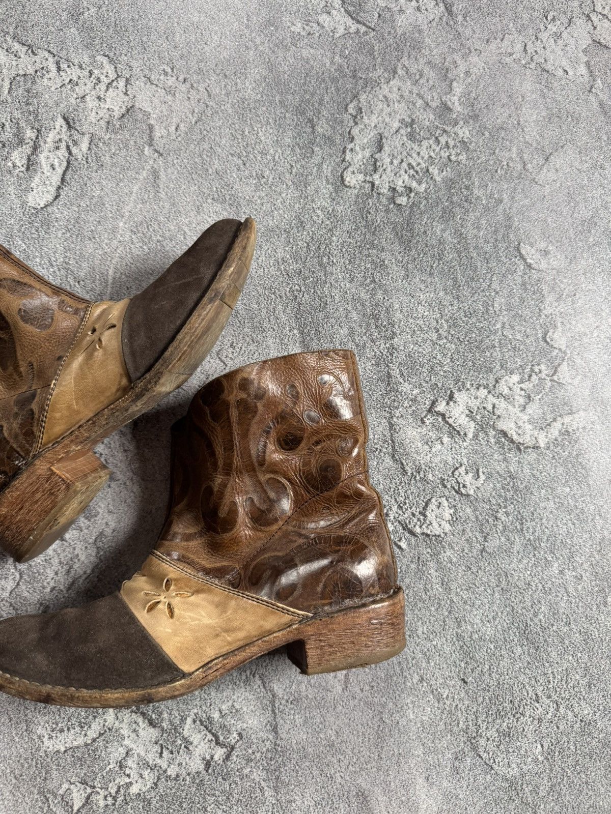 MoMA MOMA 38.5 wester cowboy shoes boots avantgarde retro Size US 8.5 / IT 38.5 - 3 Thumbnail