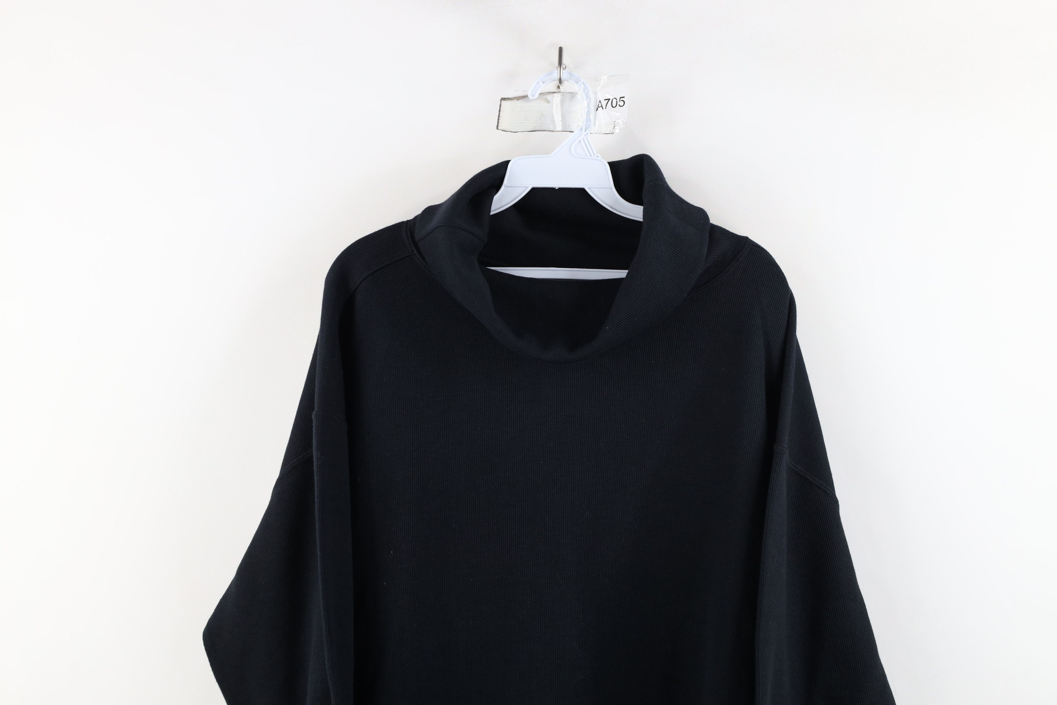 Express × Vintage Vintage 90s Express Thermal Ribbed Knit Turtleneck T-Shirt Size M / US 6-8 / IT 42-44 - 2 Thumbnail