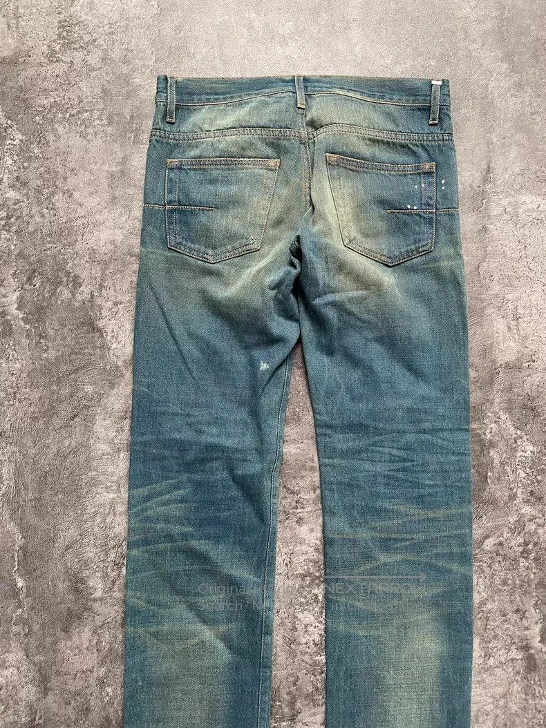 Dior Dior Mud yellow washed patchwork denim jeans Size US 29 - 9 Thumbnail