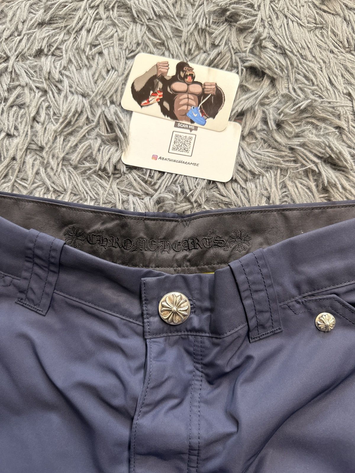 Chrome Hearts Chrome Hearts Nylon Leather Carpenter Shorts W/ Cross Patch Size US 32 / EU 48 - 5 Thumbnail