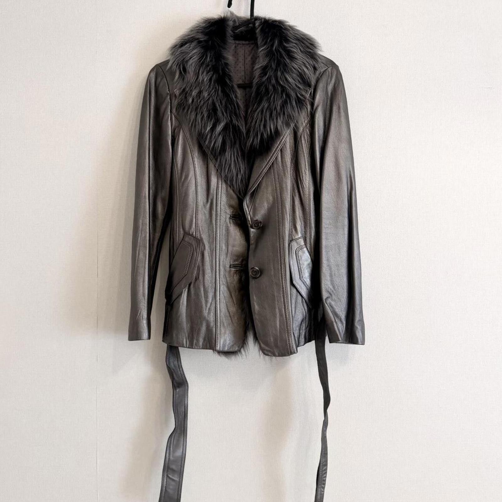 Other Real fur and leather whimsy goth penny lane coat jacket Size XS / US 0-2 / IT 36-38 - 4 Thumbnail