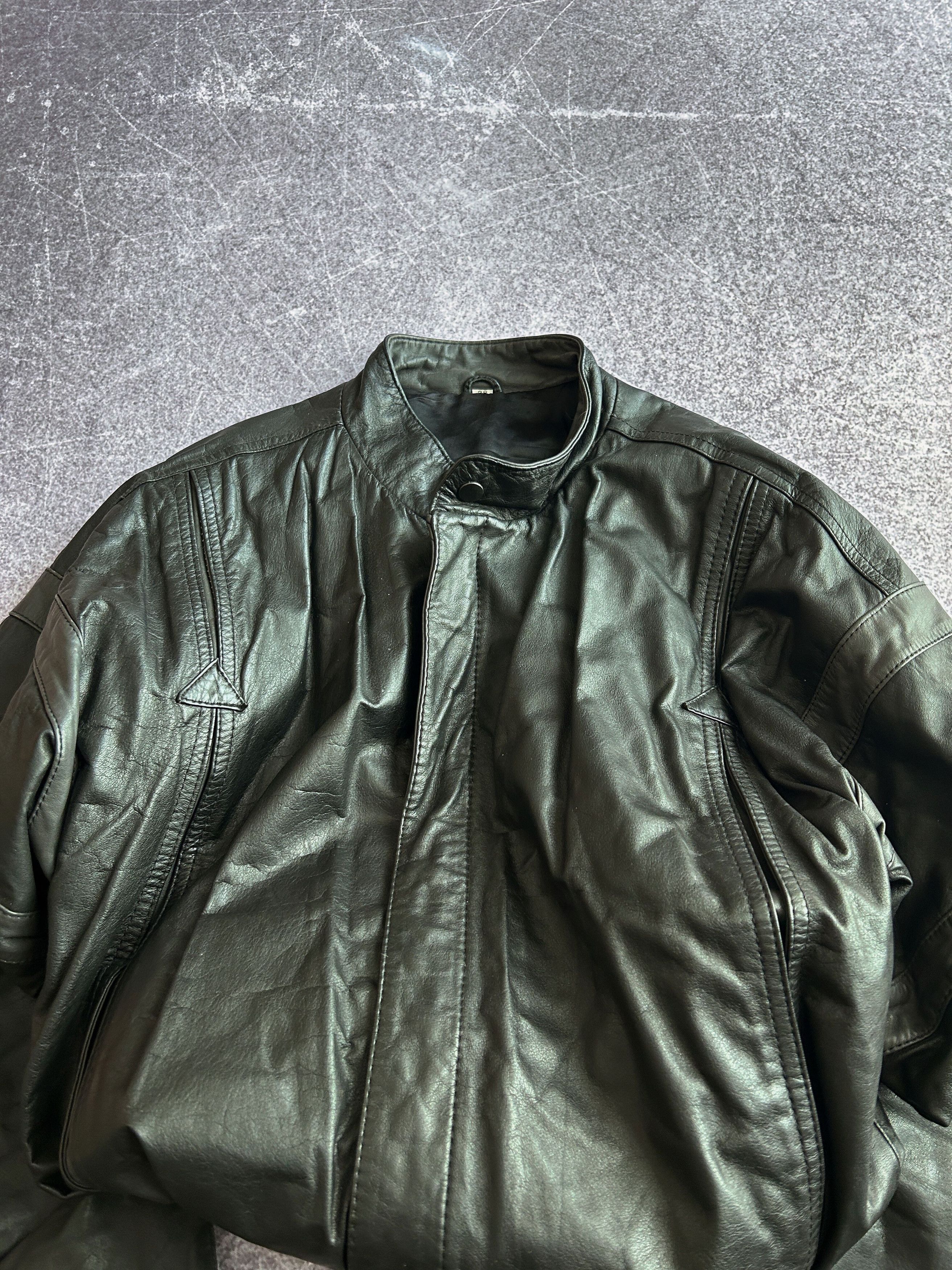 Other VTG Yohji Yamamoto Style REAL LEATHER JACKET 90s Size US M / EU 48-50 / 2 - 5 Thumbnail