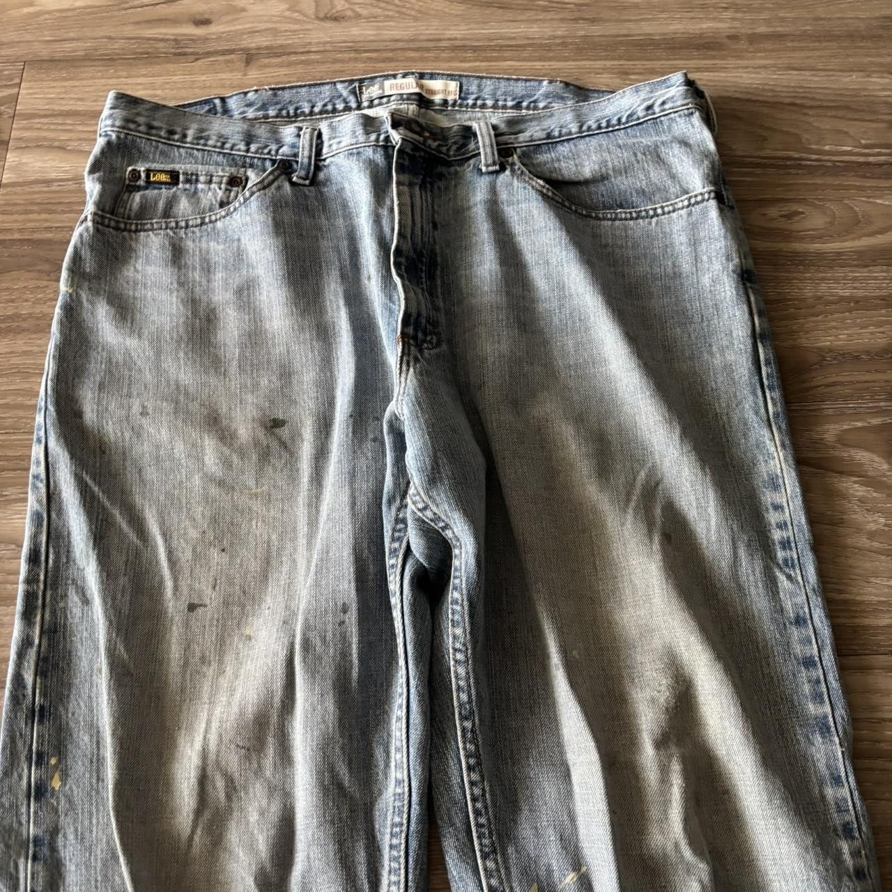 Vintage Crazy Vintage Y2K/2000s Grunge Light Wash Denim Jeans! 38x32 Size US 38 / EU 54 - 5 Thumbnail