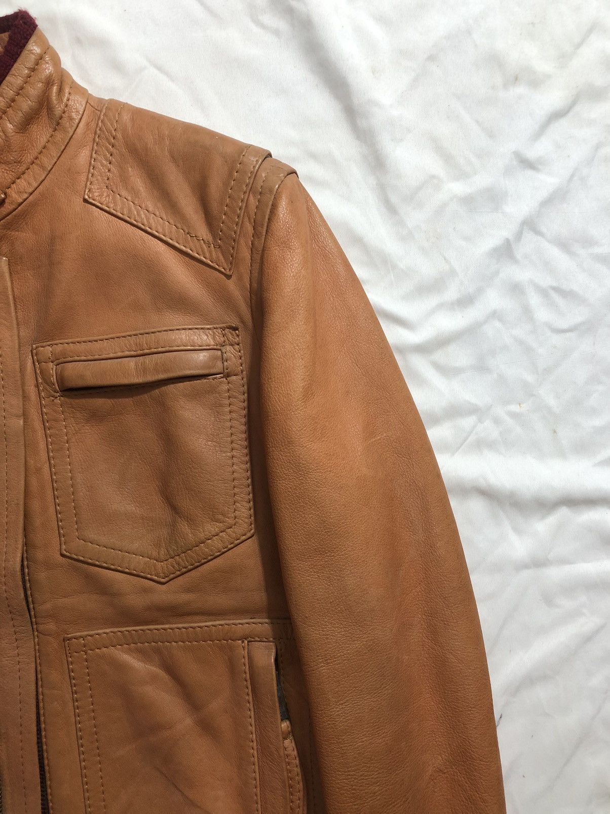 Dsquared2 DSQUARED2 Leather Brown Jacket y2k casual Size US M / EU 48-50 / 2 - 5 Thumbnail