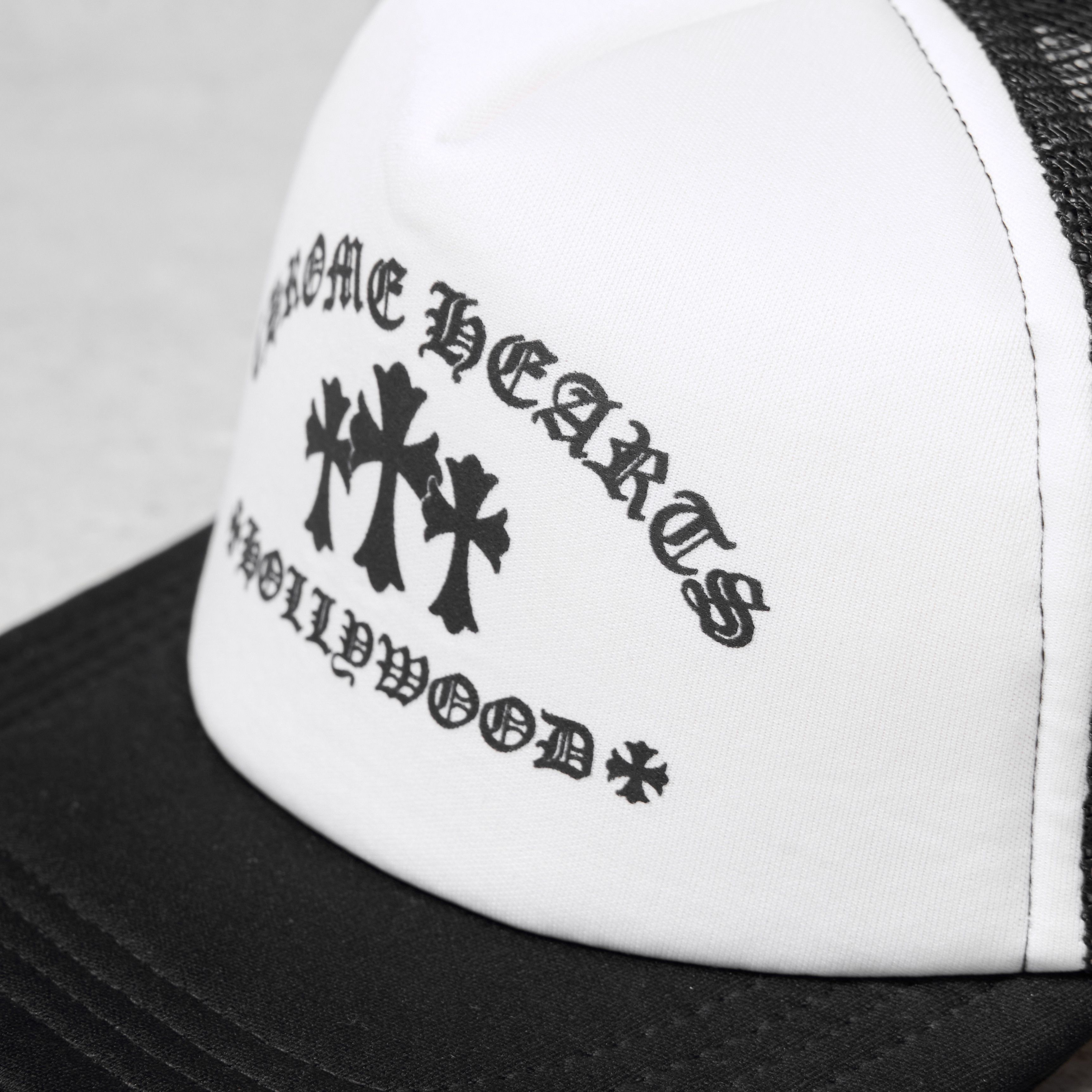 Chrome Hearts CHROME HEARTS King Taco Trucker Hat WHITE/BLACK Size ONE SIZE - 2 Thumbnail