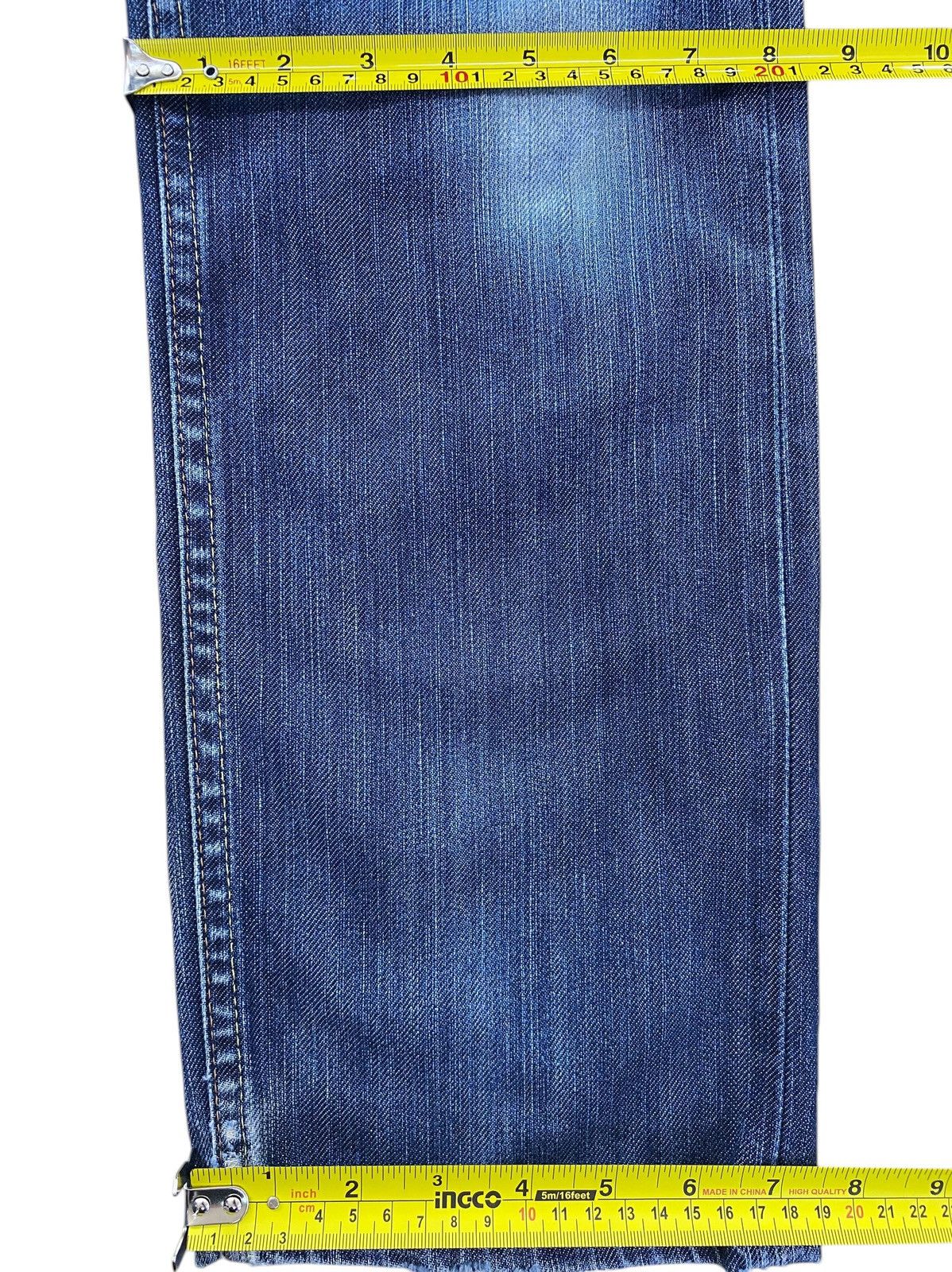 Levi's Levi’s 504 Faded Blue Wash Style Straight Leg Jeans Size US 32 / EU 48 - 9 Thumbnail