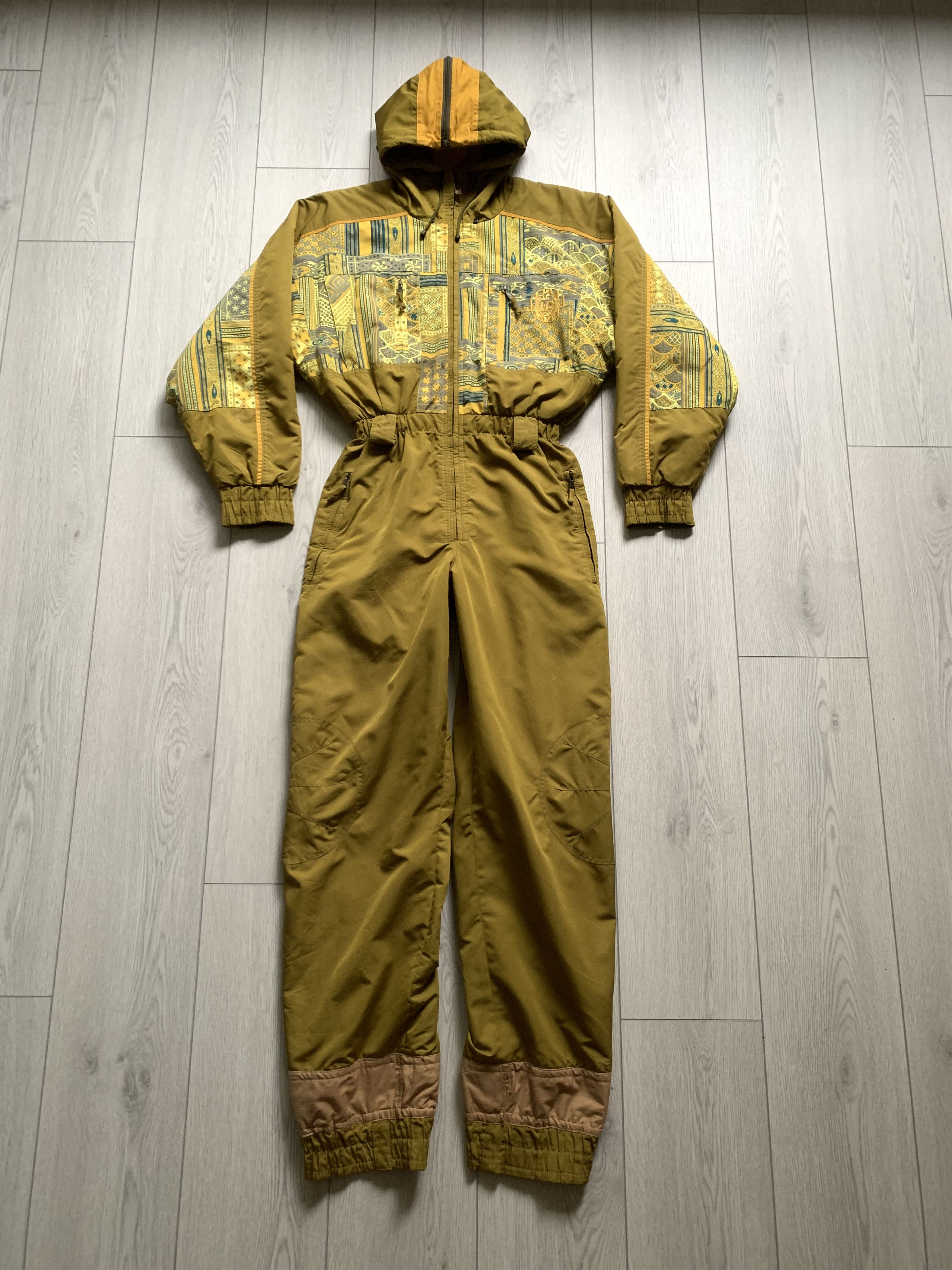 Other Henri Duvillard Vintage Printed Ski Suit Size US 32 / EU 48 - 1 Thumbnail