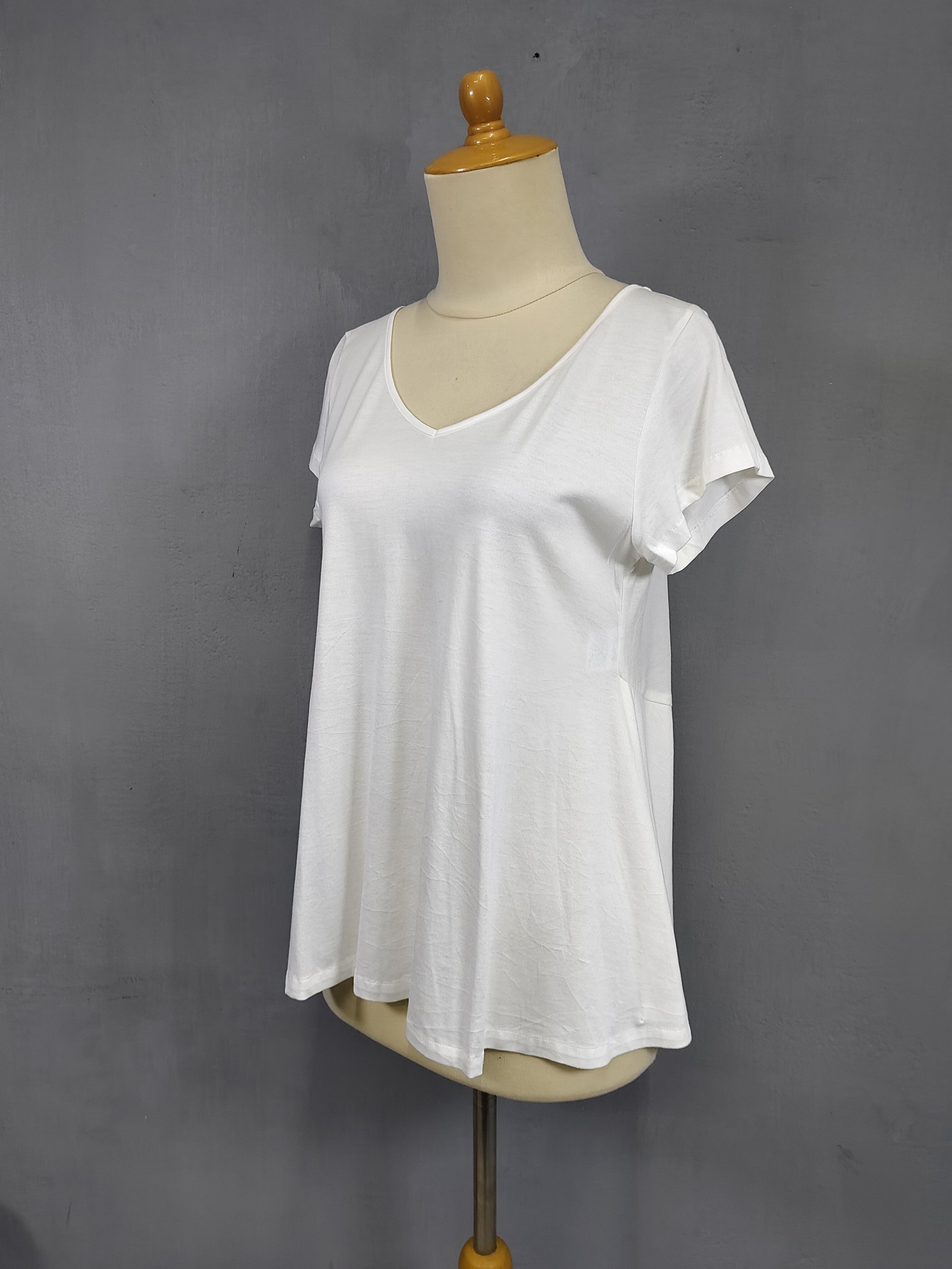 Tomorrowland Tomorrowland Collection 🇯🇵 Minimal Peplum Flare Hem Top Size M / US 6-8 / IT 42-44 - 4 Thumbnail