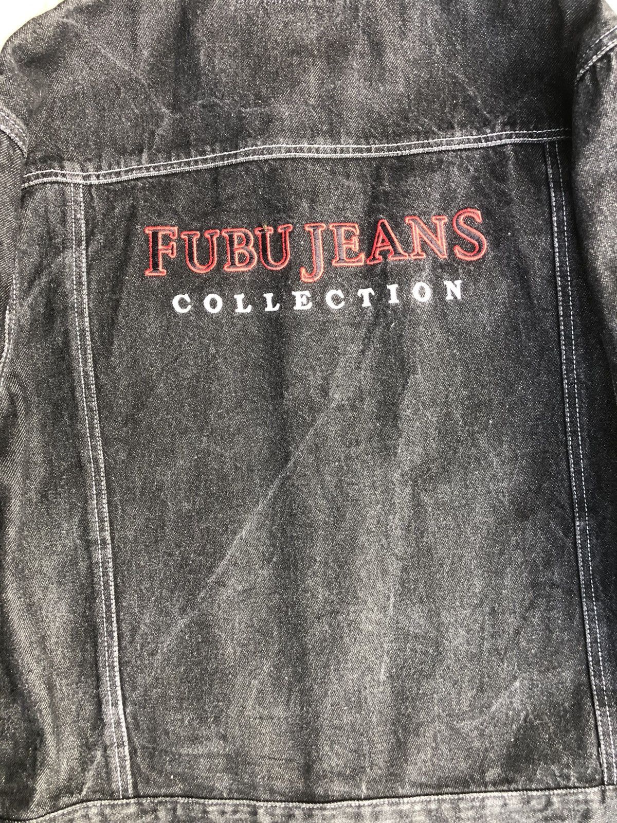 Fubu Y2k Fubu Denim Jacket Embroidered Jeans Size US L / EU 52-54 / 3 - 8 Thumbnail