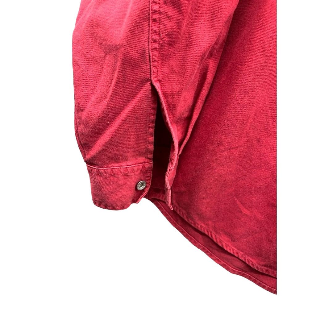 Levi's × Vintage Vintage Levi's Red Button Up Shirt Loose Fit Size US L / EU 52-54 / 3 - 7 Thumbnail