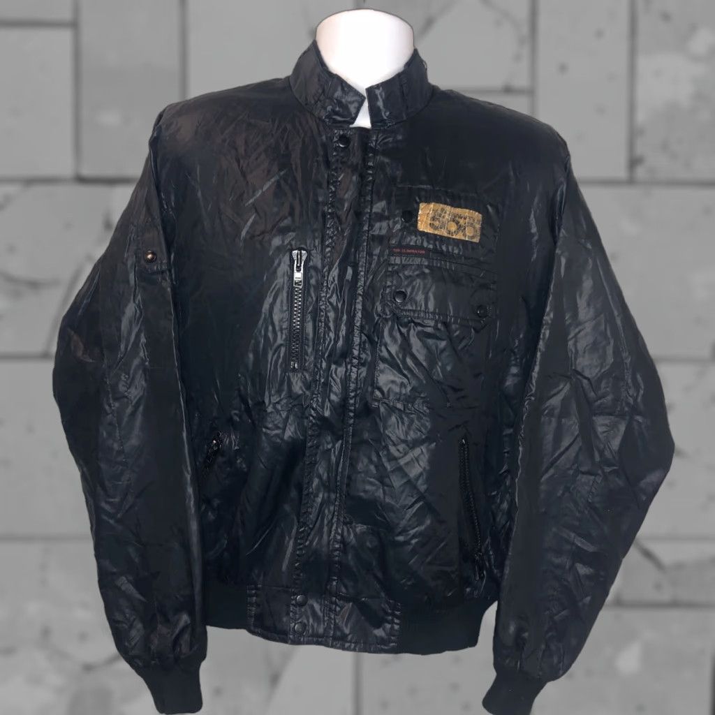 Vintage Vtg Indy 500 Racing Support Service Nylon Jacket Mens XL Black Size US XL / EU 56 / 4 - 1 Thumbnail