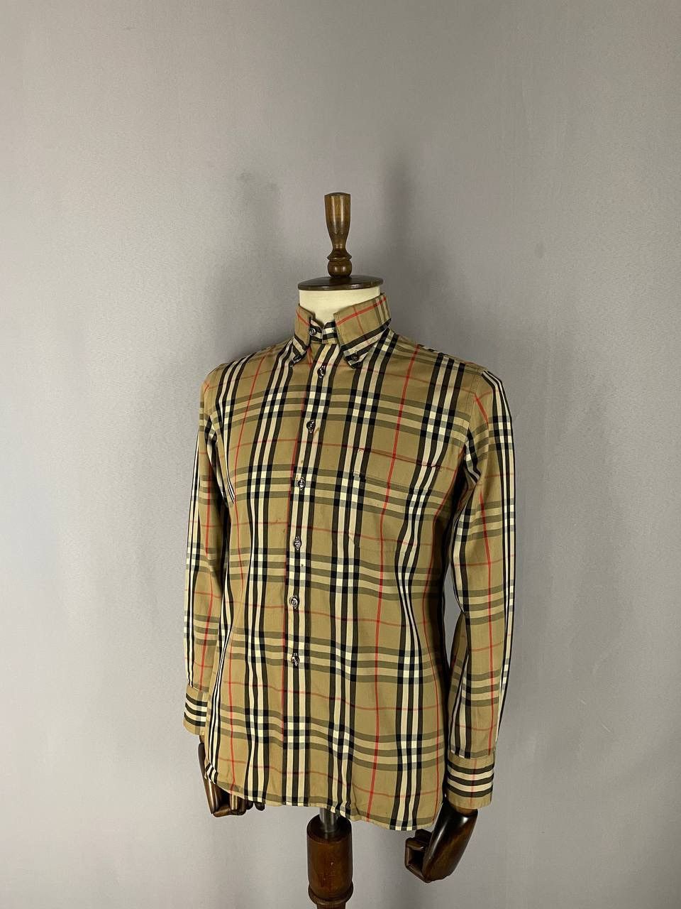 Burberry Burberry Shirt Vintage Nova Check Classic Size US L / EU 52-54 / 3 - 1 Thumbnail
