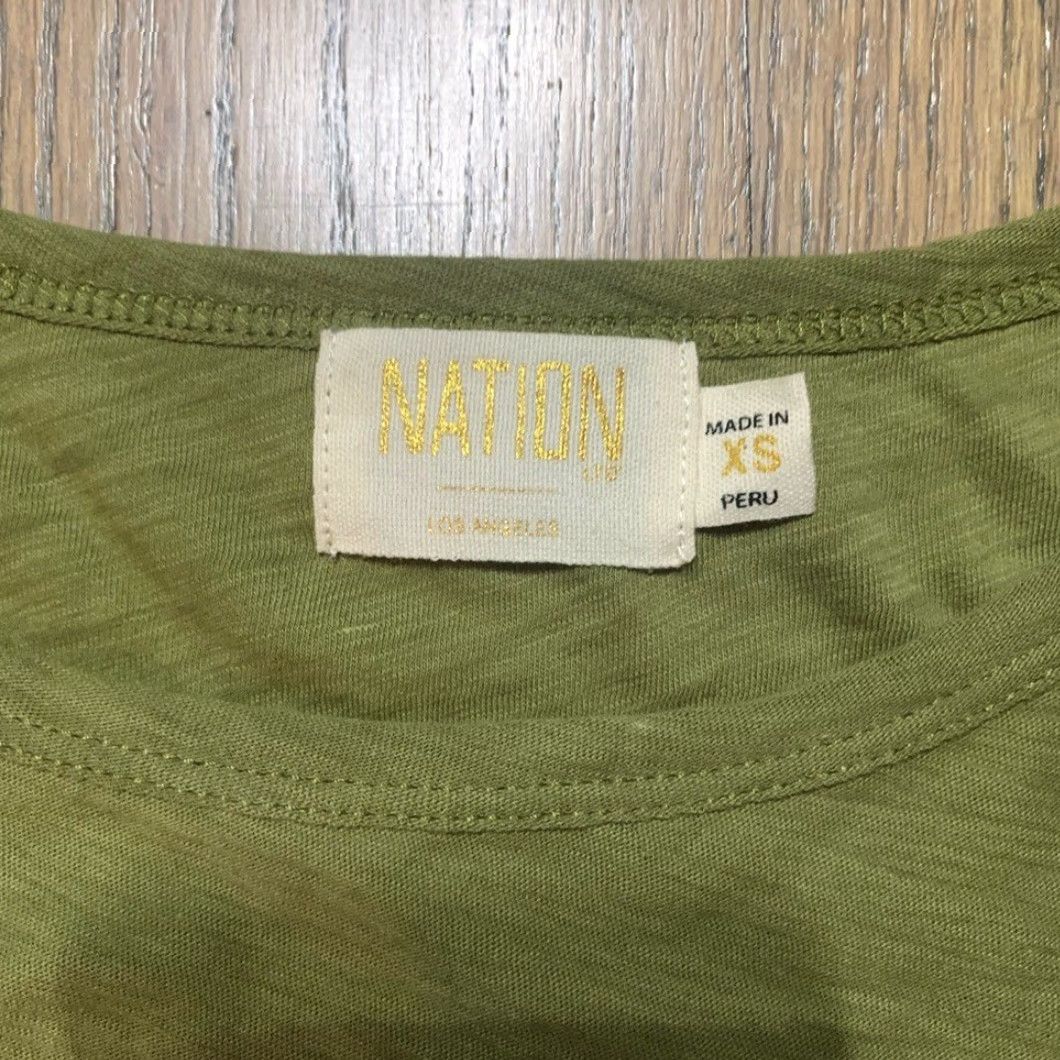 Nation LTD Nation LTD Blouse Long Sleeve XS Women Green Size XS / US 0-2 / IT 36-38 - 2 Thumbnail