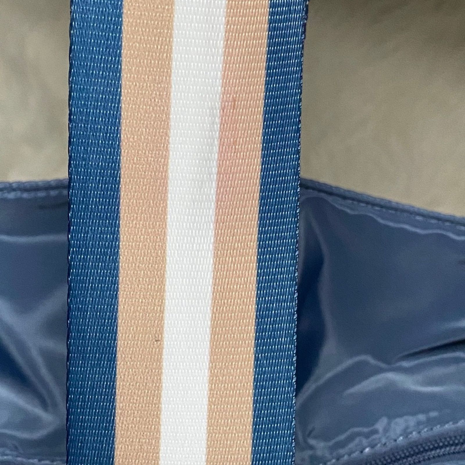 Other Adrienne Vittadini Blue Canvas Sport Tote Size ONE SIZE - 4 Thumbnail