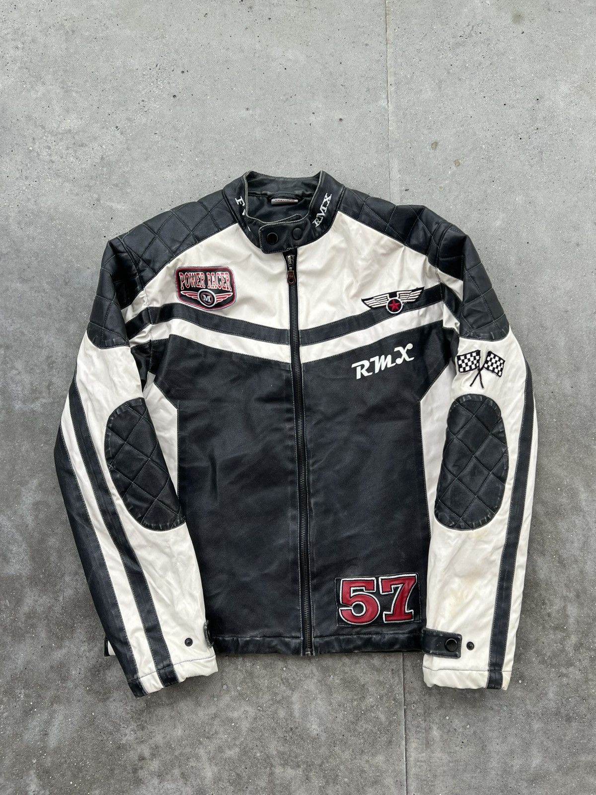 If Six Was Nine Racing jacket faux leather rare hype vintage Size US M / EU 48-50 / 2 - 1 Thumbnail