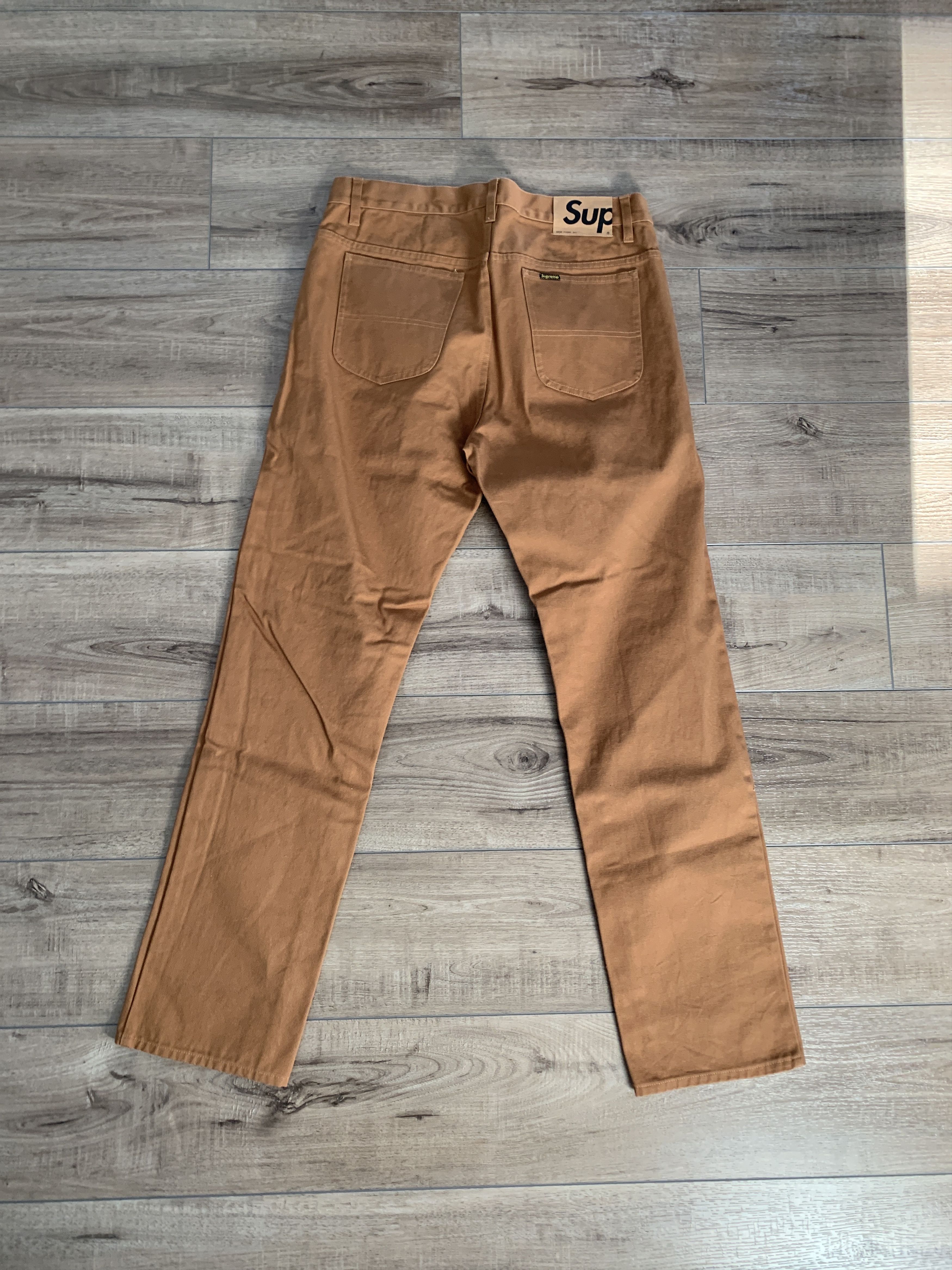 Supreme Supreme Brown Work Pants Size US 32 / EU 48 - 3 Thumbnail