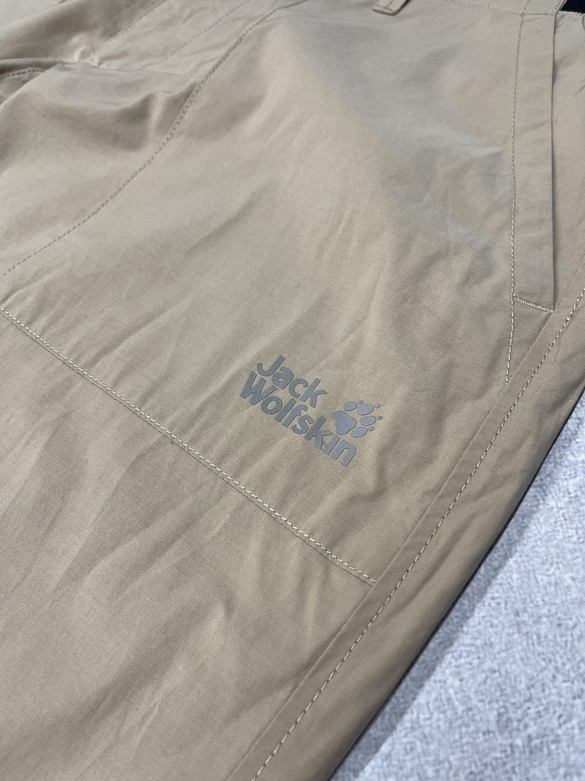 Jack Wolfskin Mens Jack Wolfskin Pants Beige Outdoor Multipocket Y2K Size US 34 / EU 50 - 4 Thumbnail