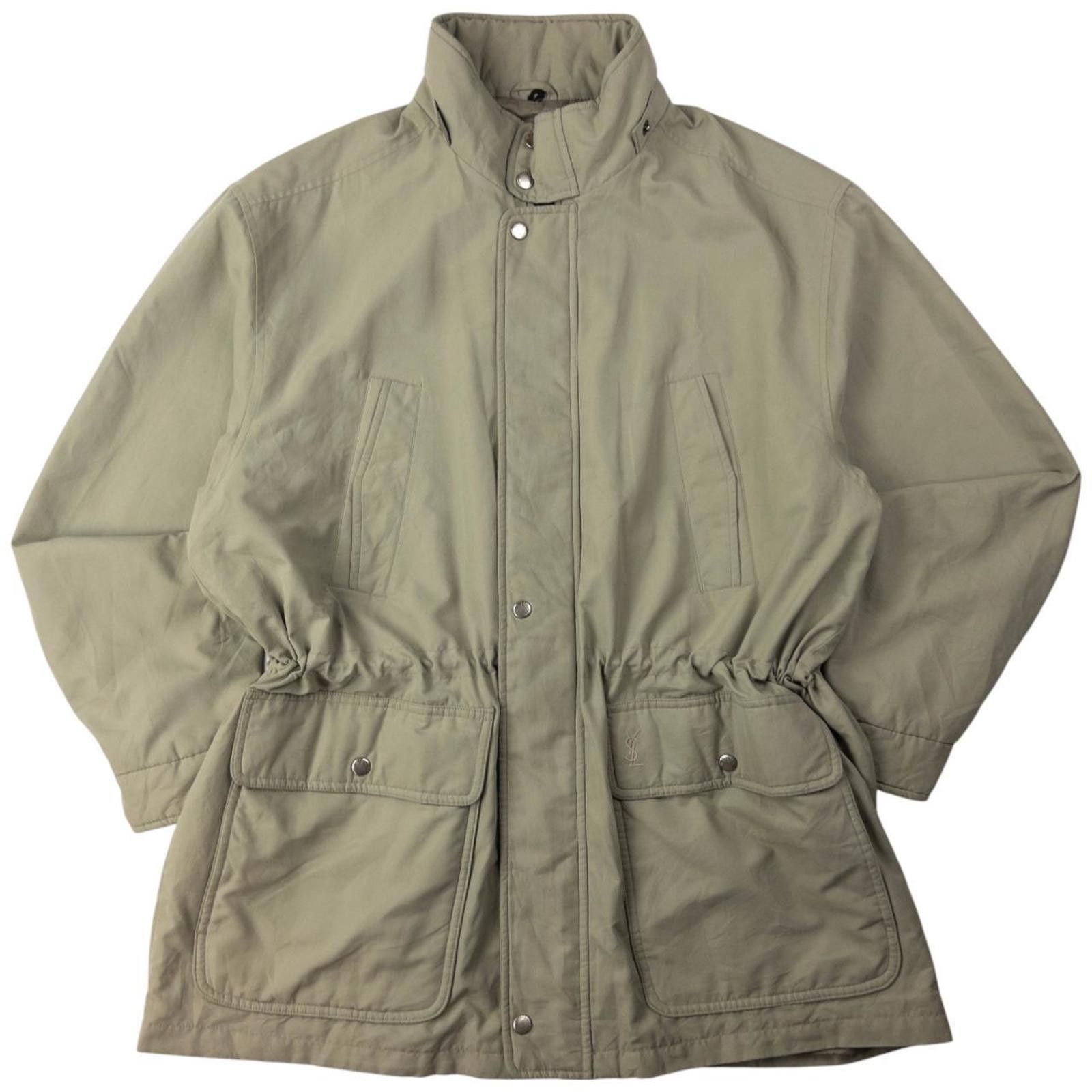 Yves Saint Laurent Vintage YSL Yves Saint Laurent Zip Up Jacket Size L Size US L / EU 52-54 / 3 - 2 Thumbnail