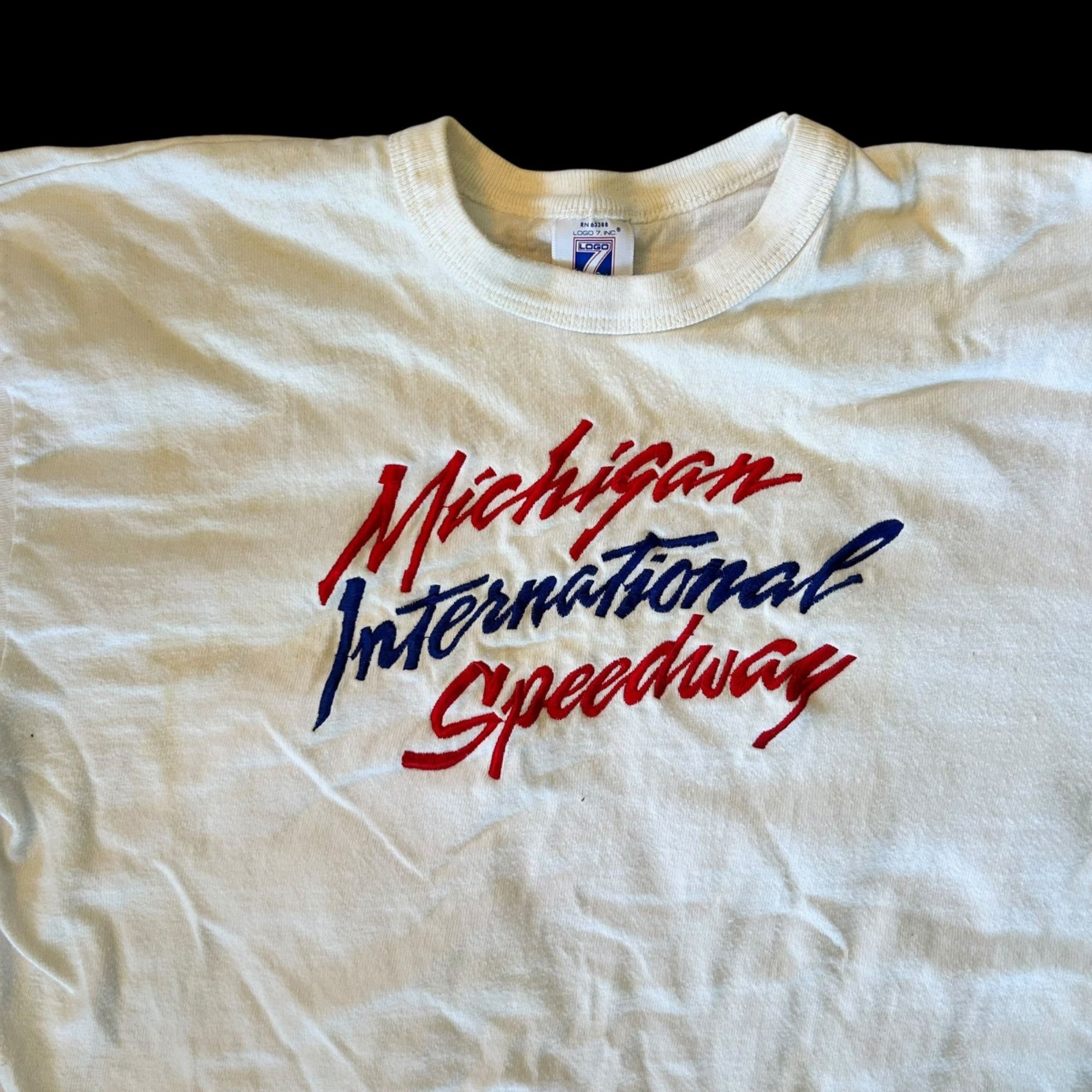 Vintage Vintage Michigan International Speedway Racing Embroidered S Size US XL / EU 56 / 4 - 2 Thumbnail