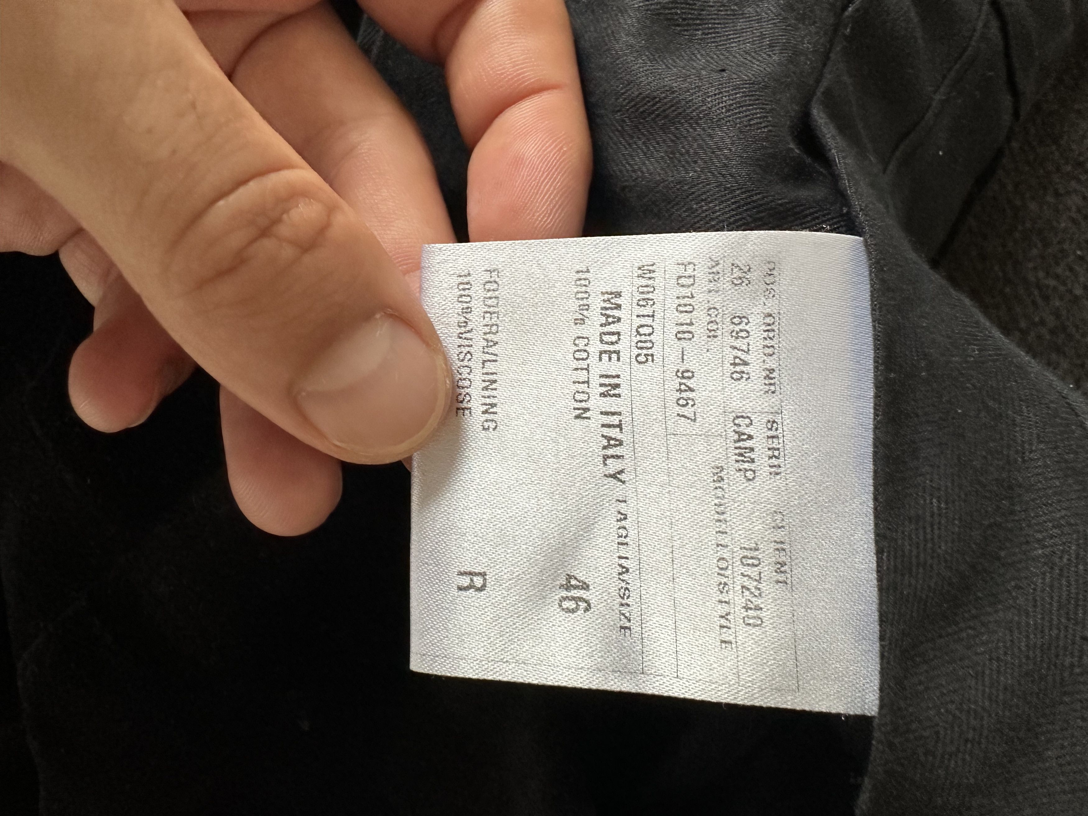Loewe Velvet Tuxedo Trousers Size US 30 / EU 46 - 10 Thumbnail