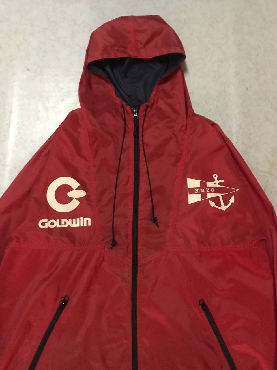 Goldwin × Helly Hansen × Japanese Brand Vintage 90s Helly Hansen Hayama Marina Yacht Jacket Size US L / EU 52-54 / 3 - 4 Thumbnail