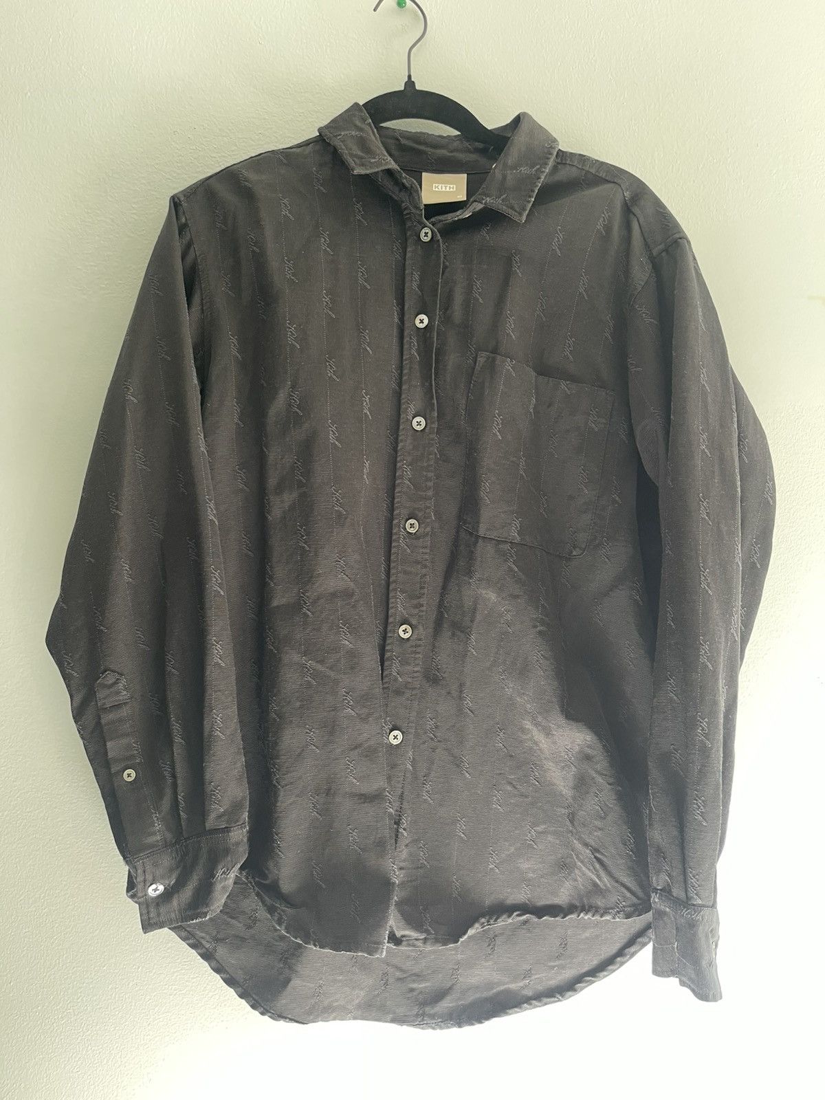 Kith Black kith button up longsleeve shirt Size US M / EU 48-50 / 2 - 3 Thumbnail