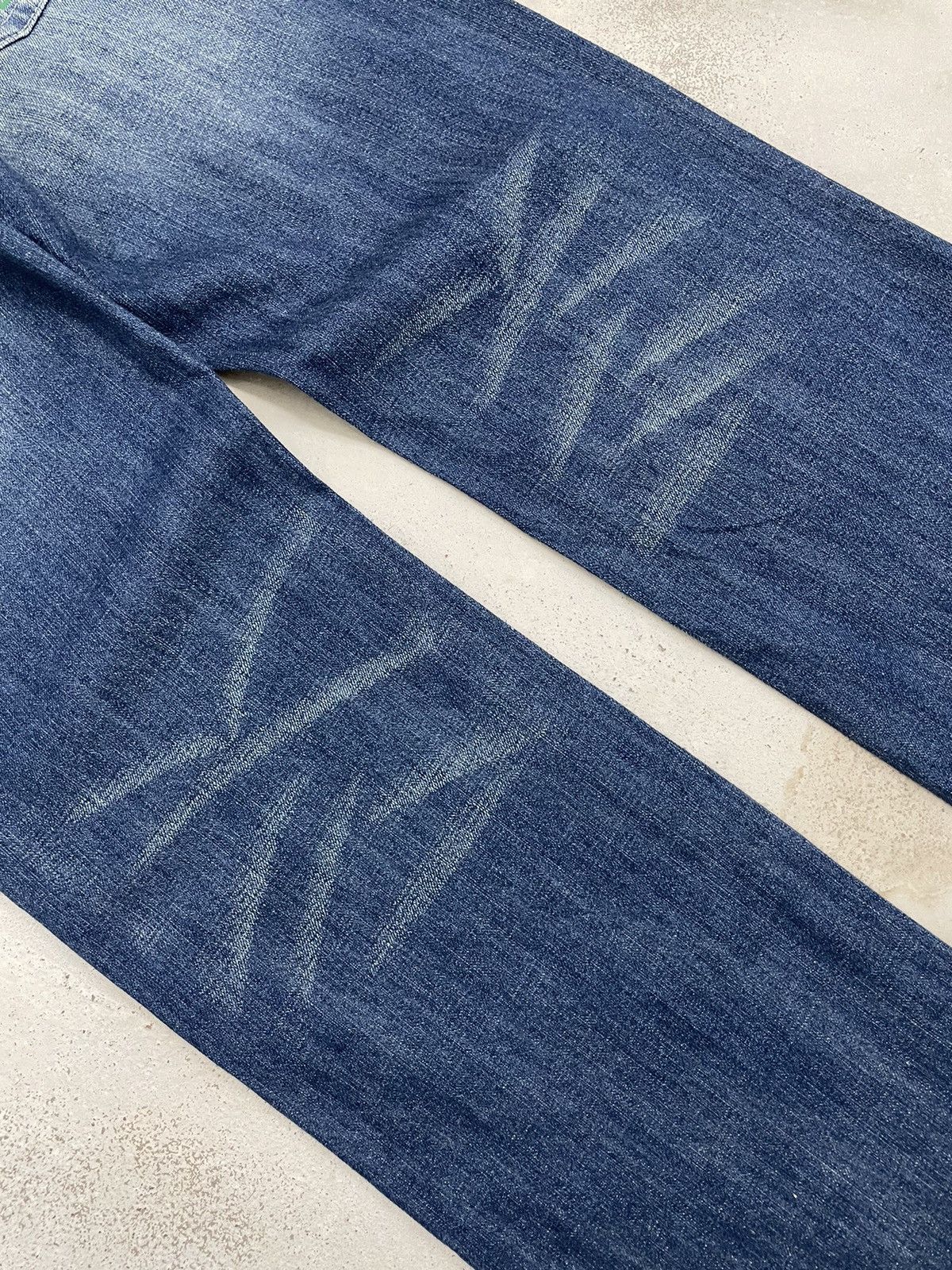 Blue Blue Japan × Hysteric Glamour × Japanese Brand Blue Moon Blue Y2k Style Wording Pocket Clone Devgru Style Size US 30 / EU 46 - 10 Thumbnail