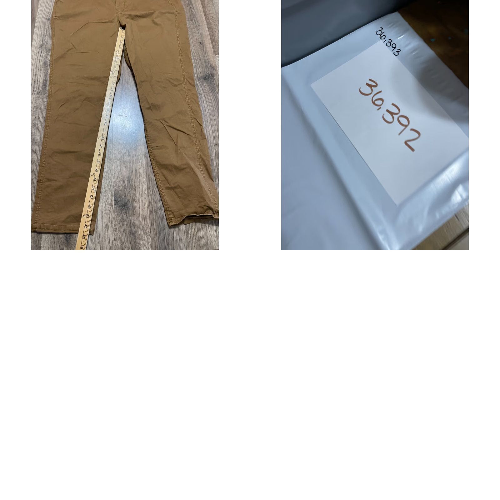 Old Navy VINTAGE? No. Old Navy Pants Women's 16 Brown Straight Leg Chino Pants Shirt? Size 38" / US 16 / IT 52 - 8 Thumbnail