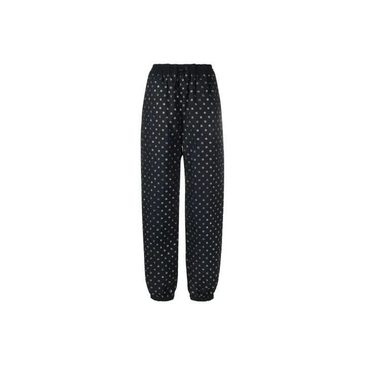 Alexander Wang Alexander Wang SS23 Logo Crystal Detail Jogger Pants - Size 23" - 2 Thumbnail
