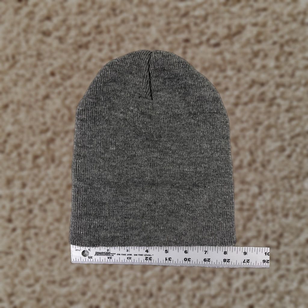 Vintage Paris Accessories Beanie Mens One Size Gray Knit Ski Hat Size ONE SIZE - 1 Thumbnail
