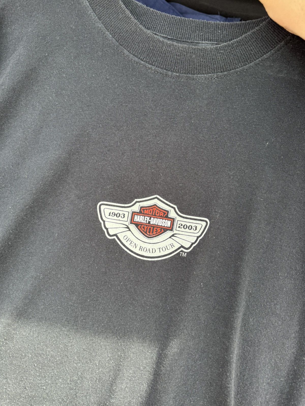 Harley Davidson Vintage 2003 Harley Davidson 100th Anniversary World Tour Size US XXL / EU 58 / 5 - 6 Thumbnail
