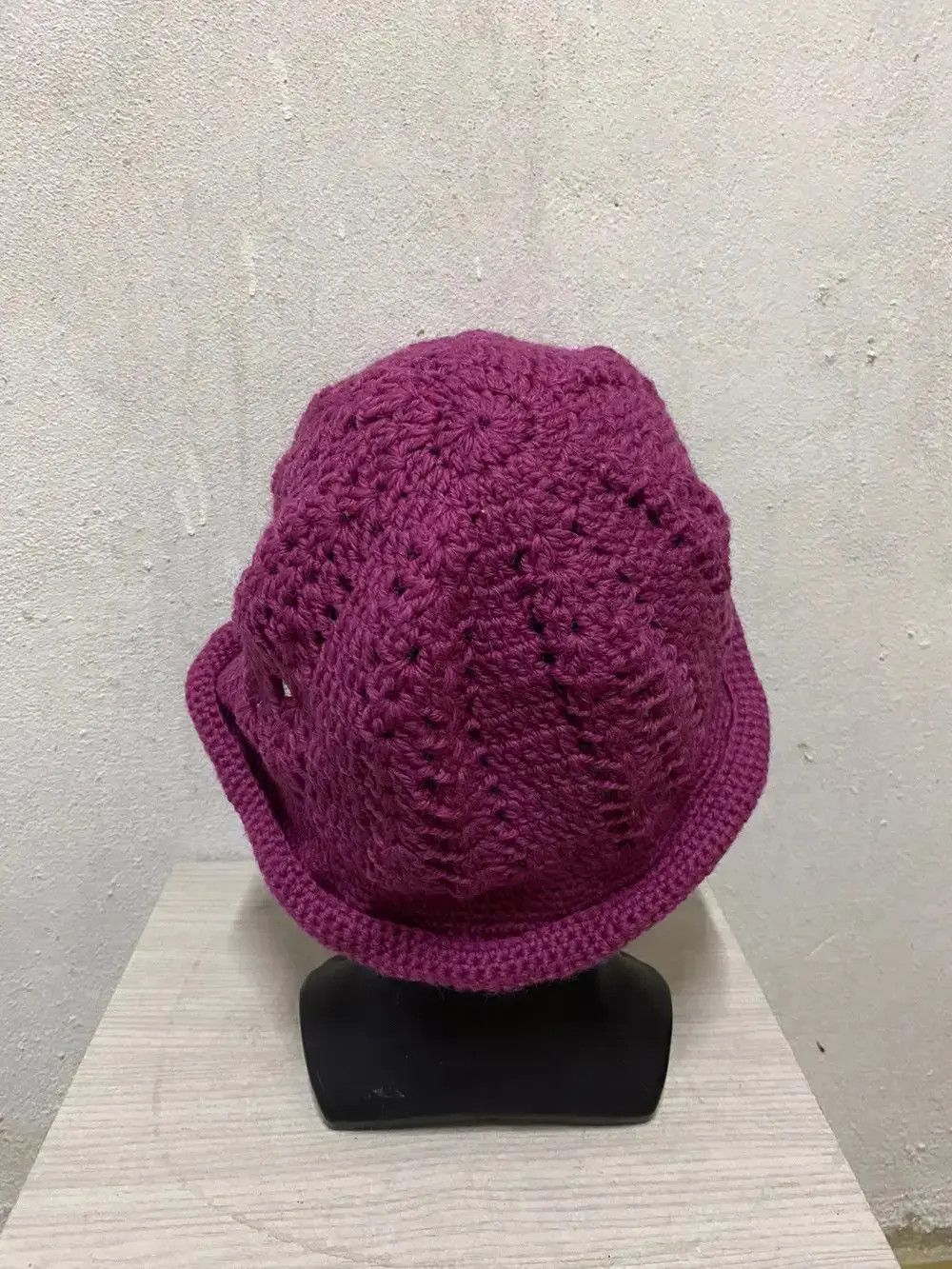 Japanese Brand Japanese Brand Crochet Beanie Hat Size ONE SIZE - 4 Thumbnail